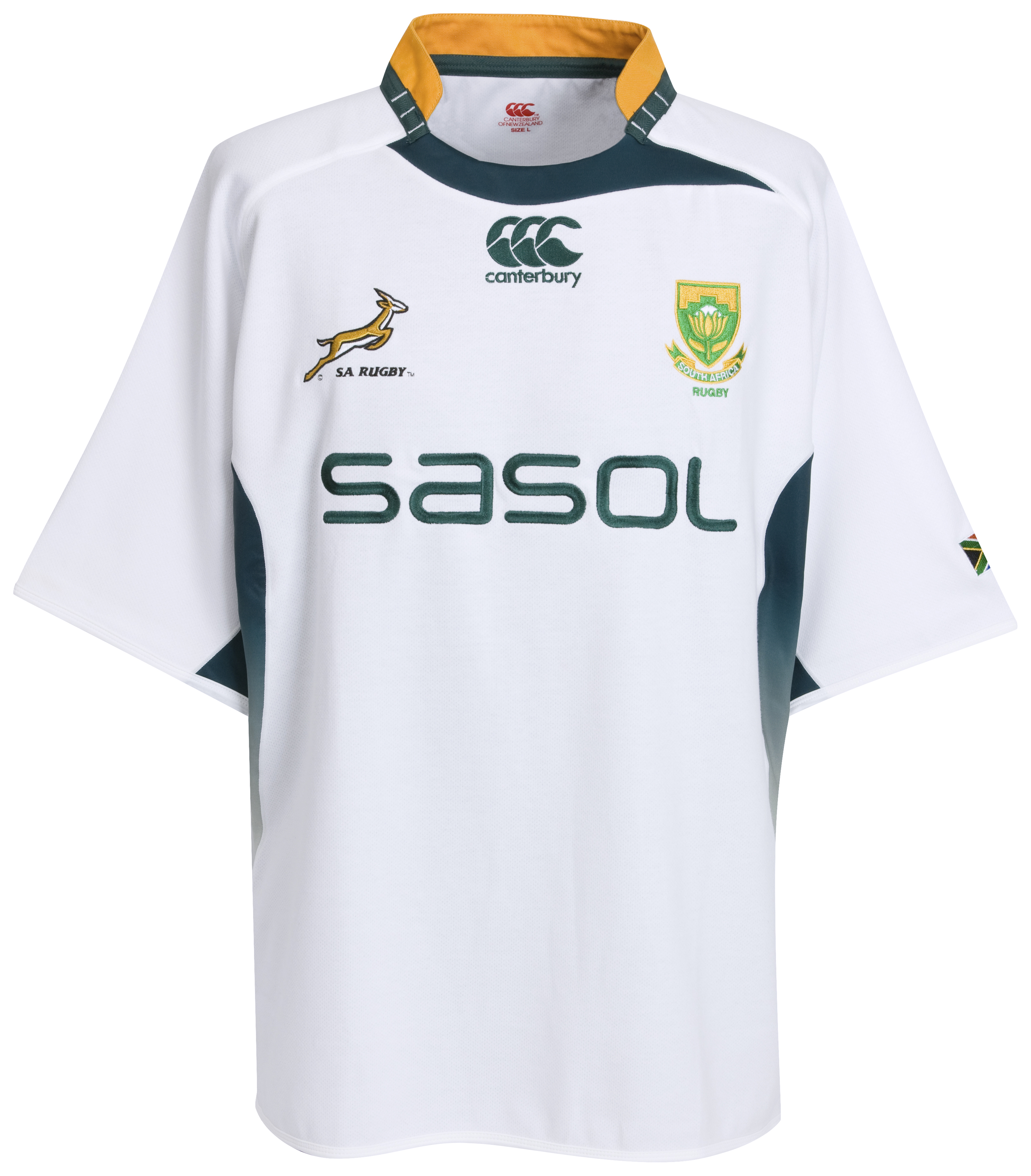 Springbok Supporters Replica Away Rugby Shirt