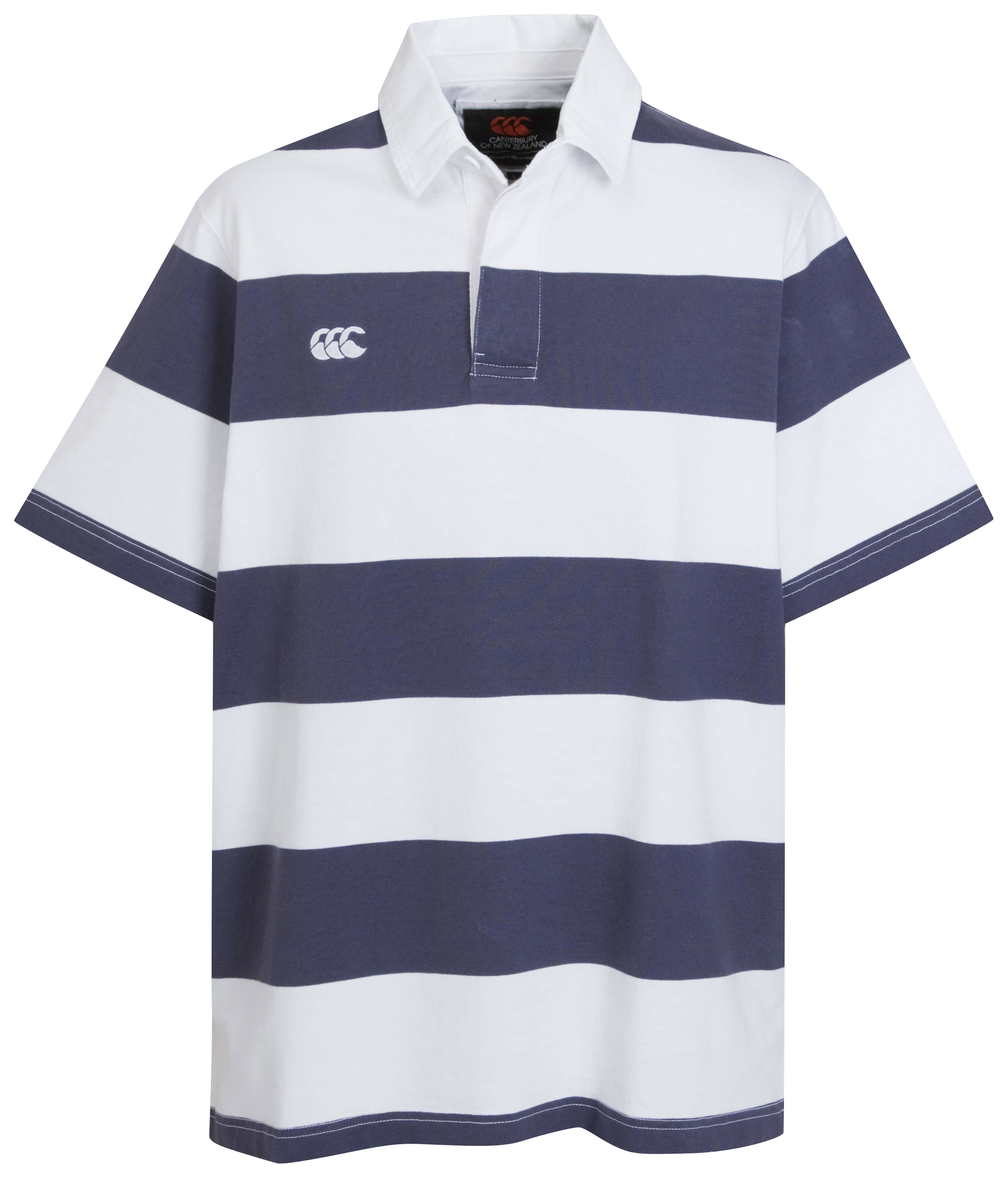 Canterbury Striped Classic Rugby Jersey Boardwalk Blue White