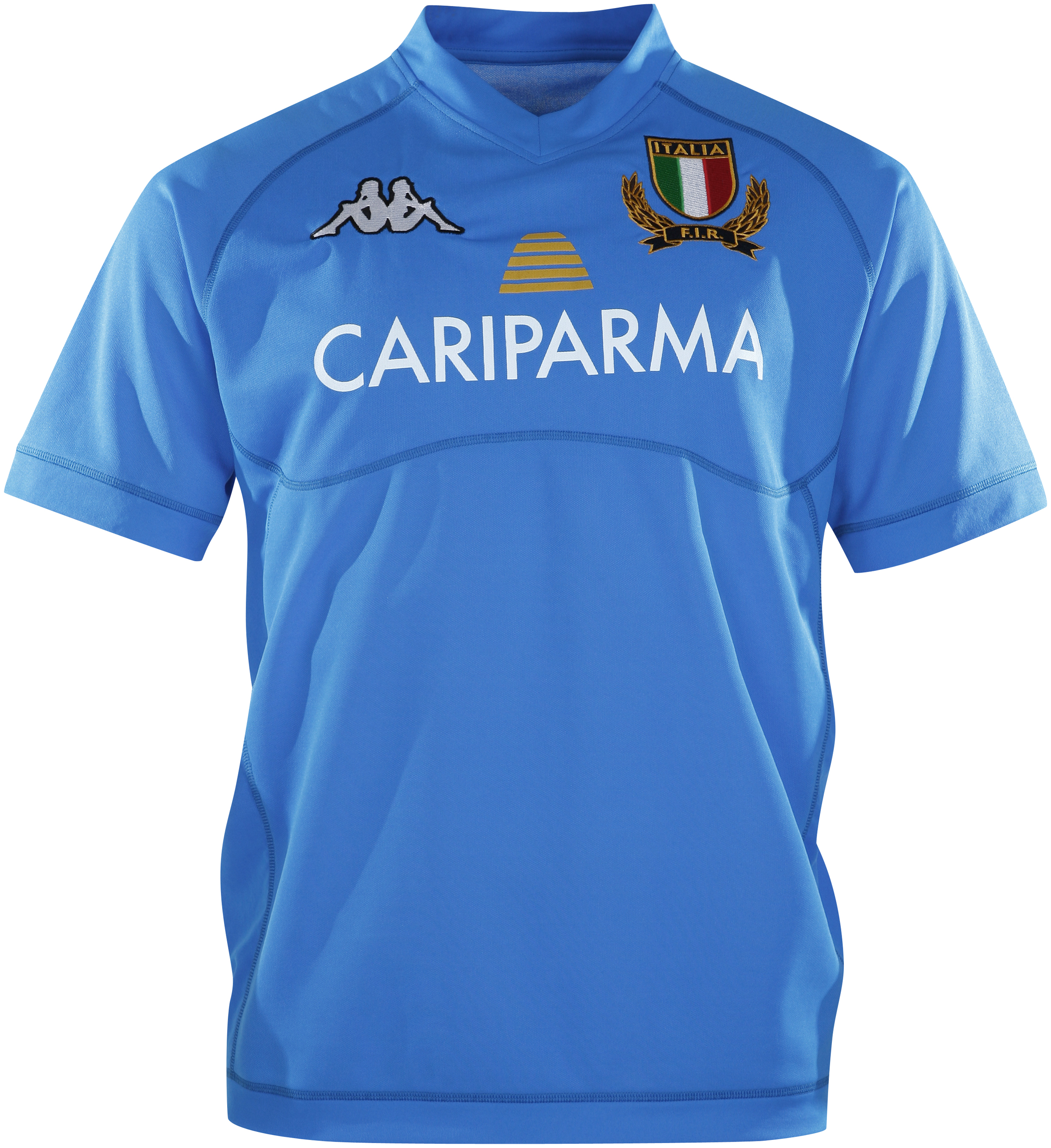 Italy Rugby Home Supporters Replica Shirt - Azzurri/Whi