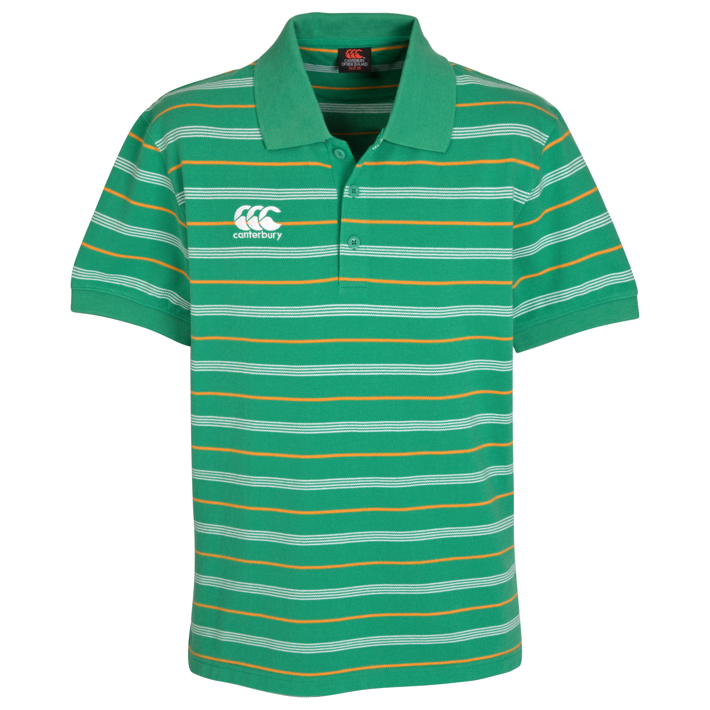 Canterbury Hoop Pique Polo Shirt House Green