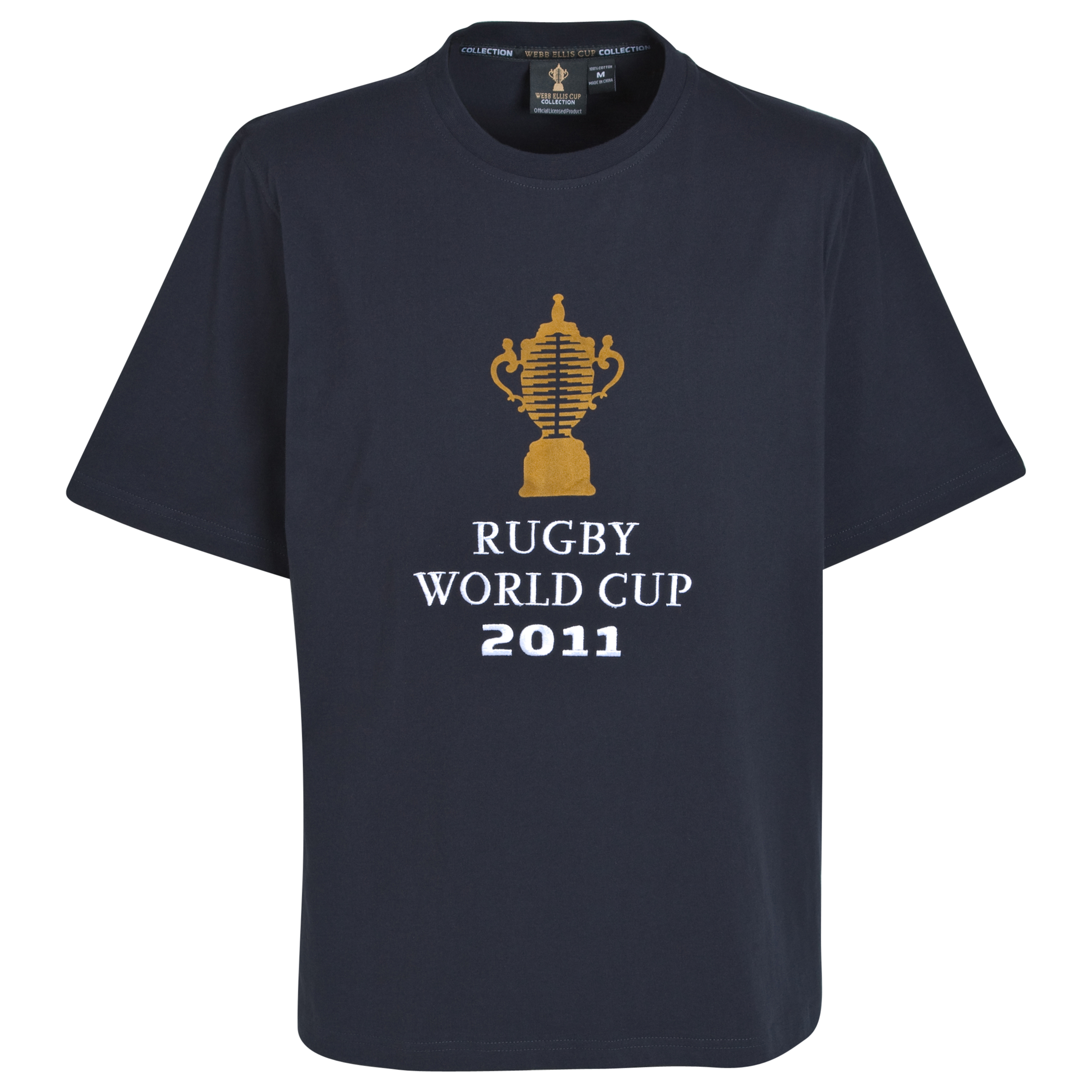 Rugby World Cup 2011 Webb Ellis Cup T-Shirt - Navy