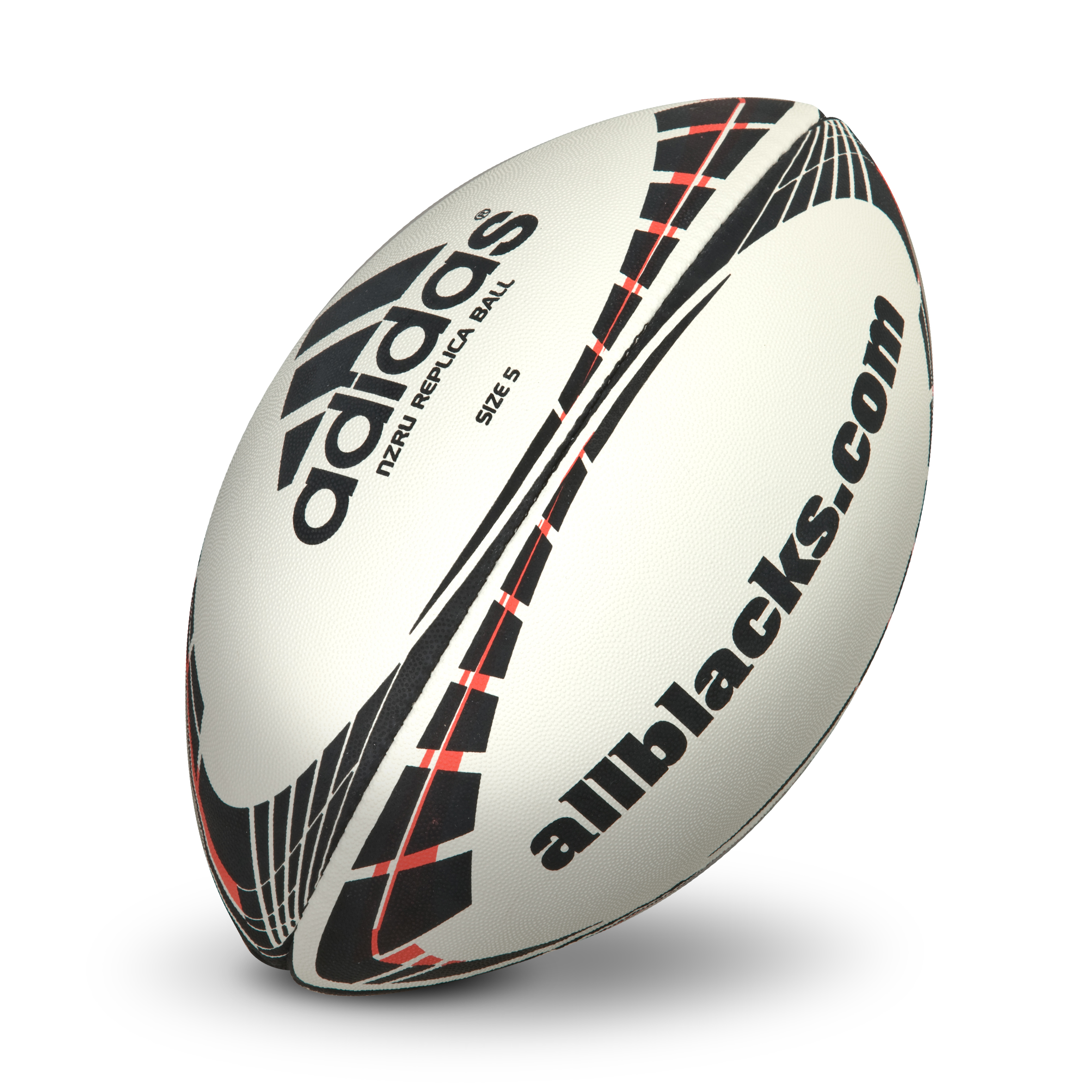 All Blacks Fern Replica Rugby Ball - White