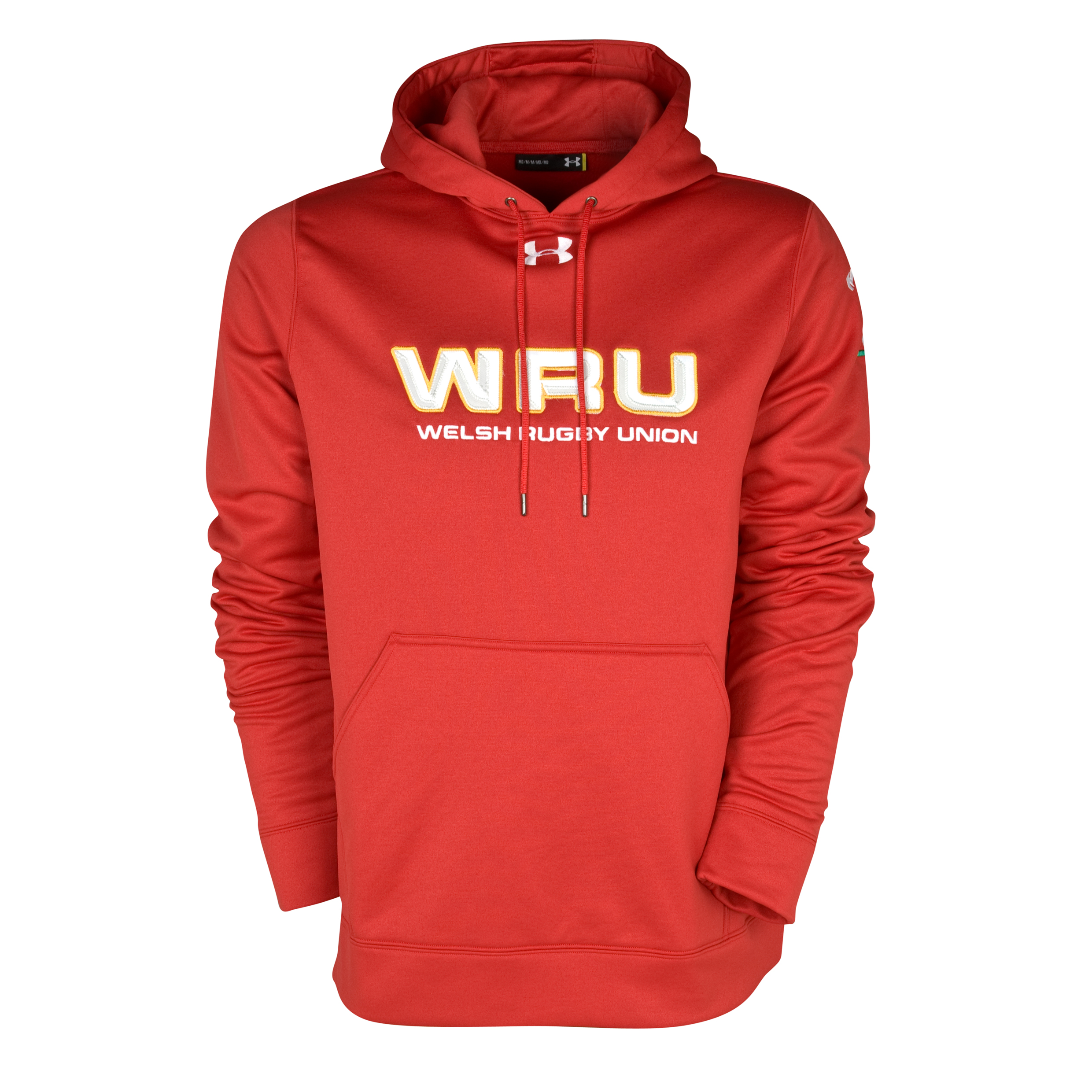 Wales Rugby Union Crest Hoody - Red/White