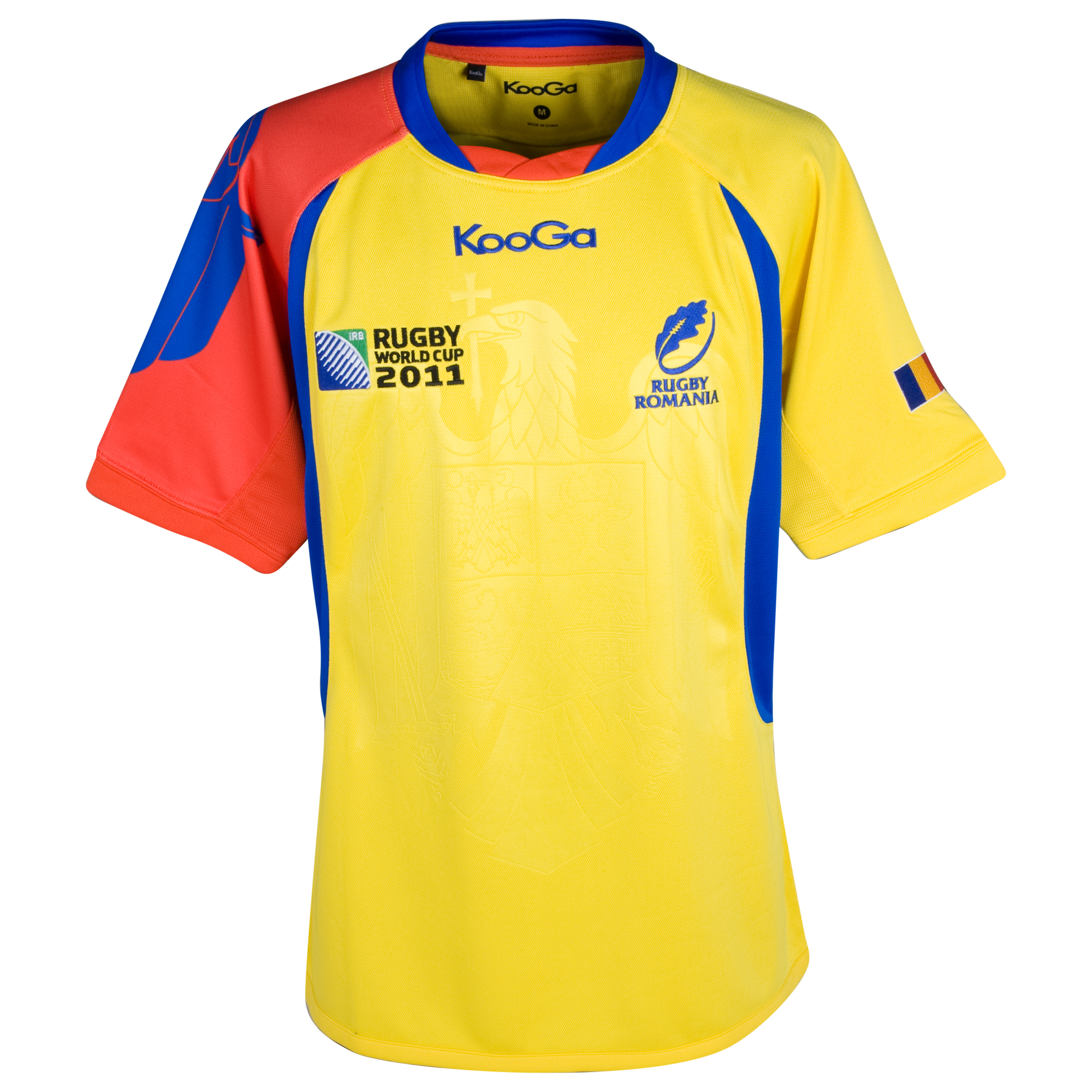 Romania Home Rugby World Cup 2011 Shirt