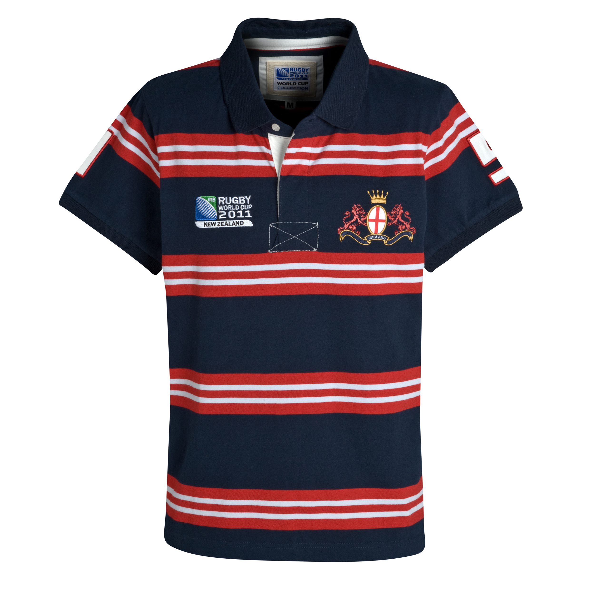 England World Cup 2011 Rugby Top - Navy-Red