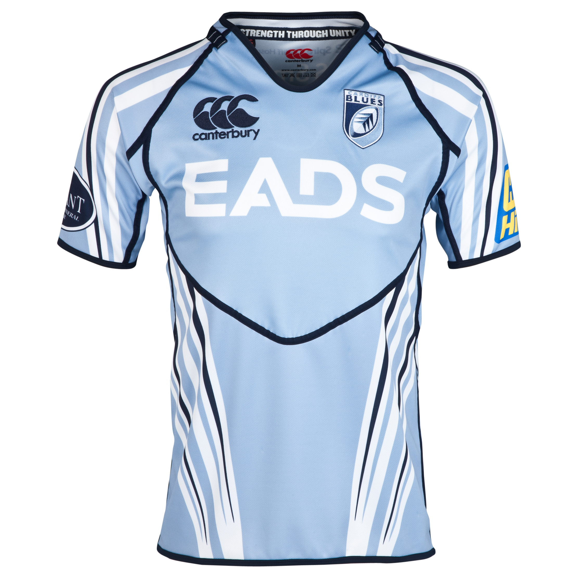 Cardiff Blues Home Pro Shirt 2011/13
