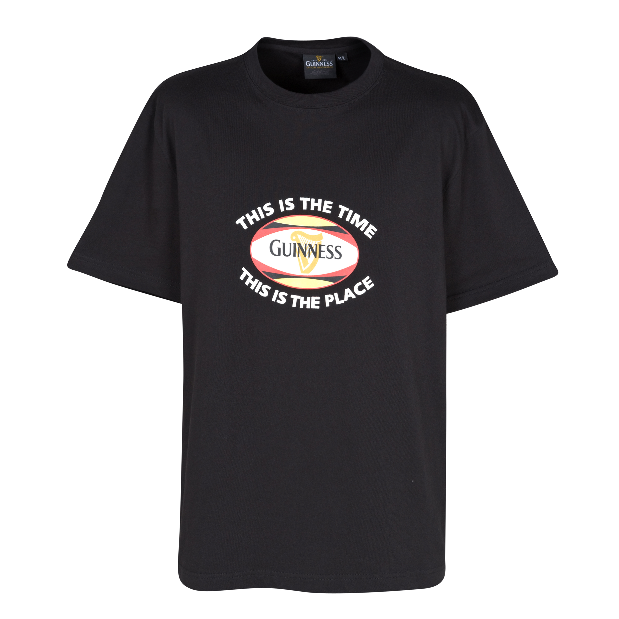 Guinness Rugby World Cup 2011 T-Shirt - Black.