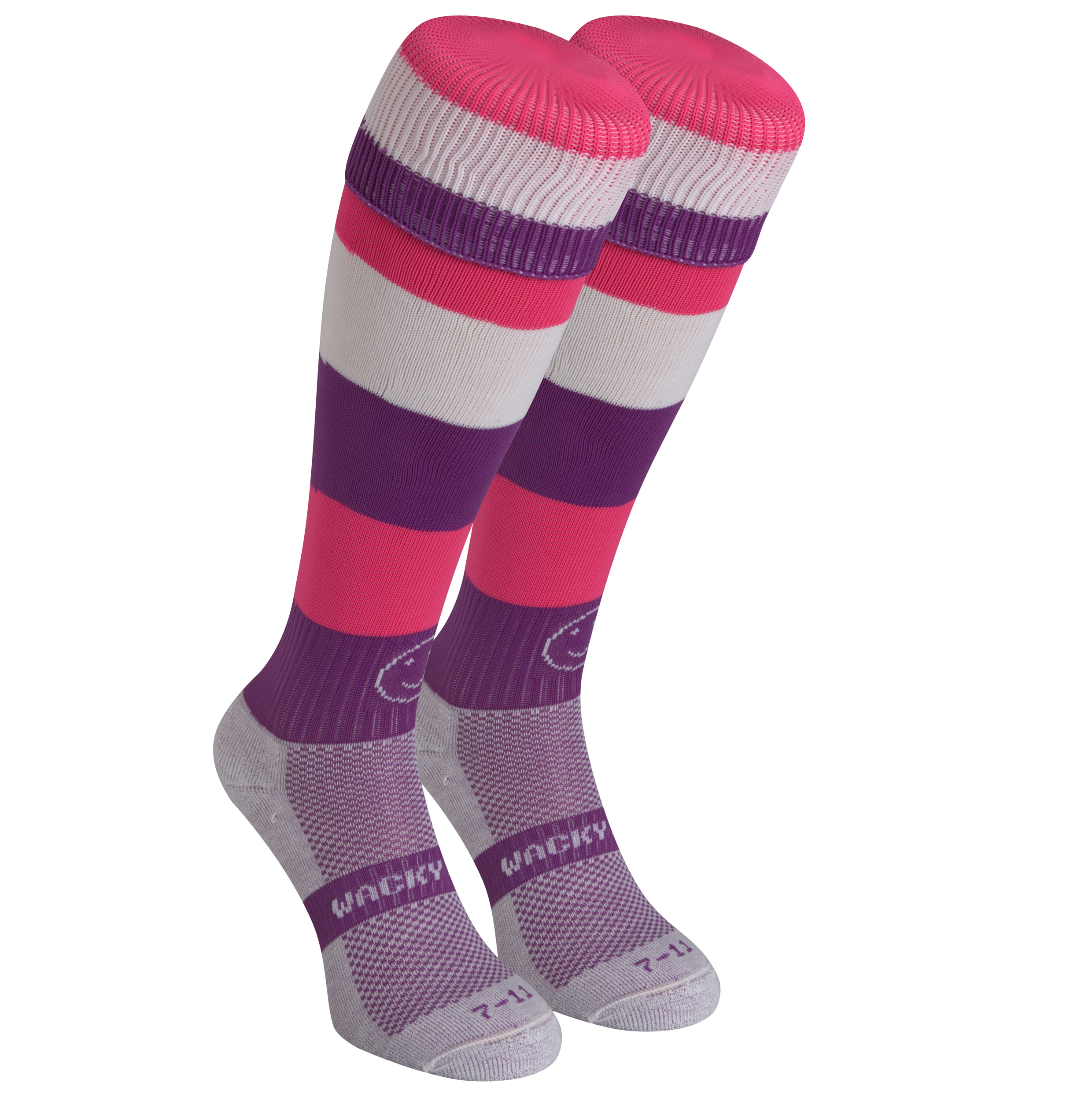 WackySox Purple Smoothie Socks - Size 7-11