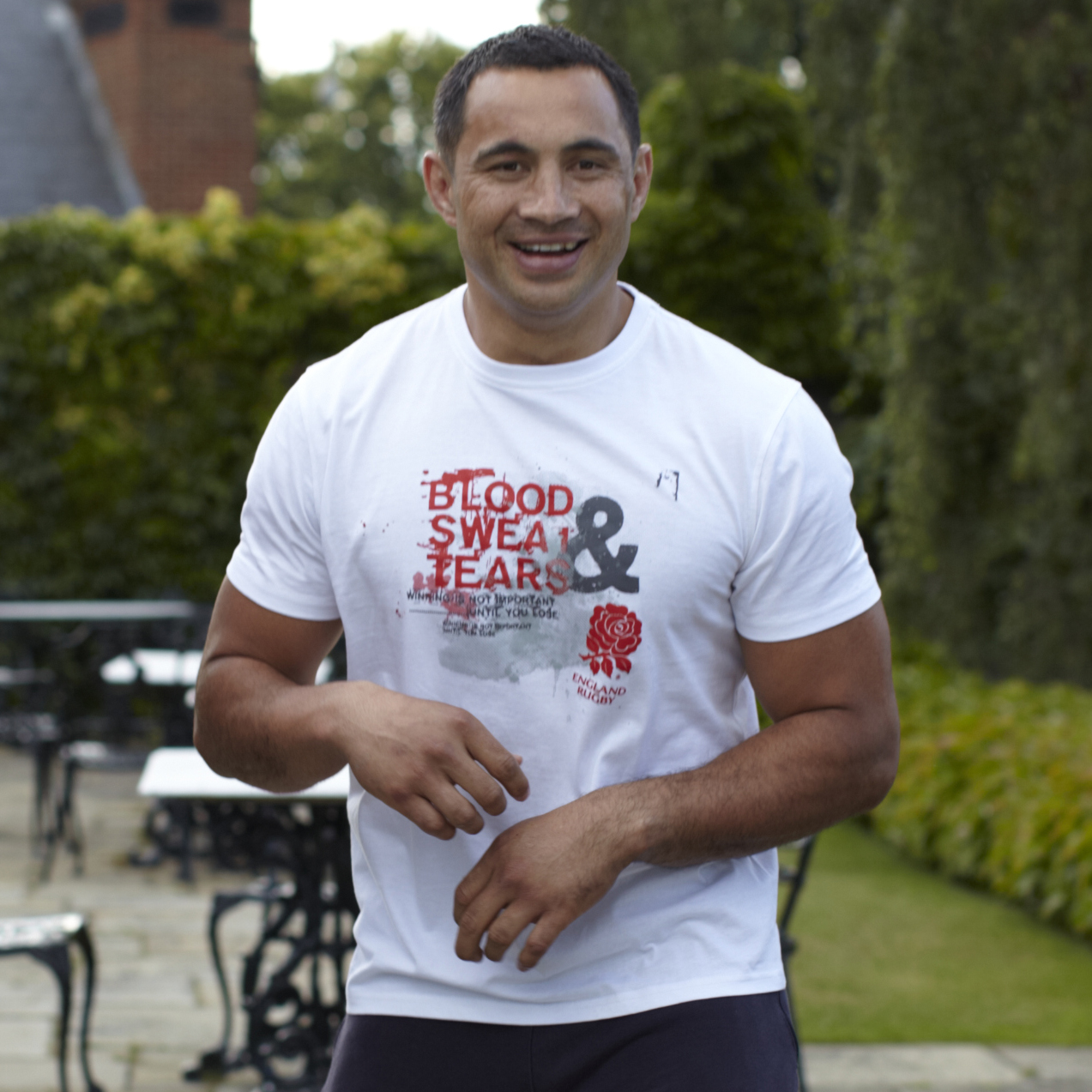 England Rugby Blood Sweat and Tears T-Shirt