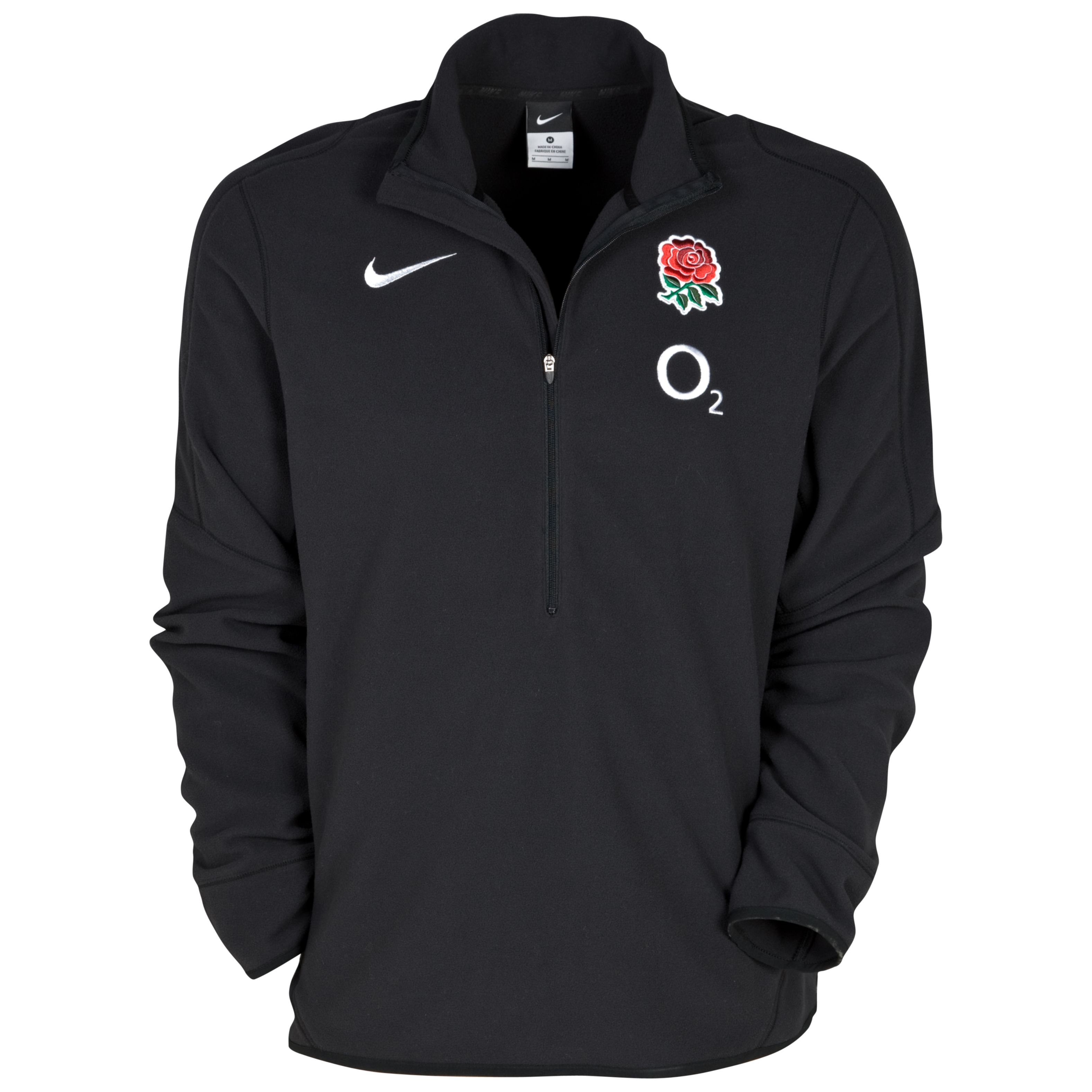 England Rugby Therma Fit Fleece - Black/White