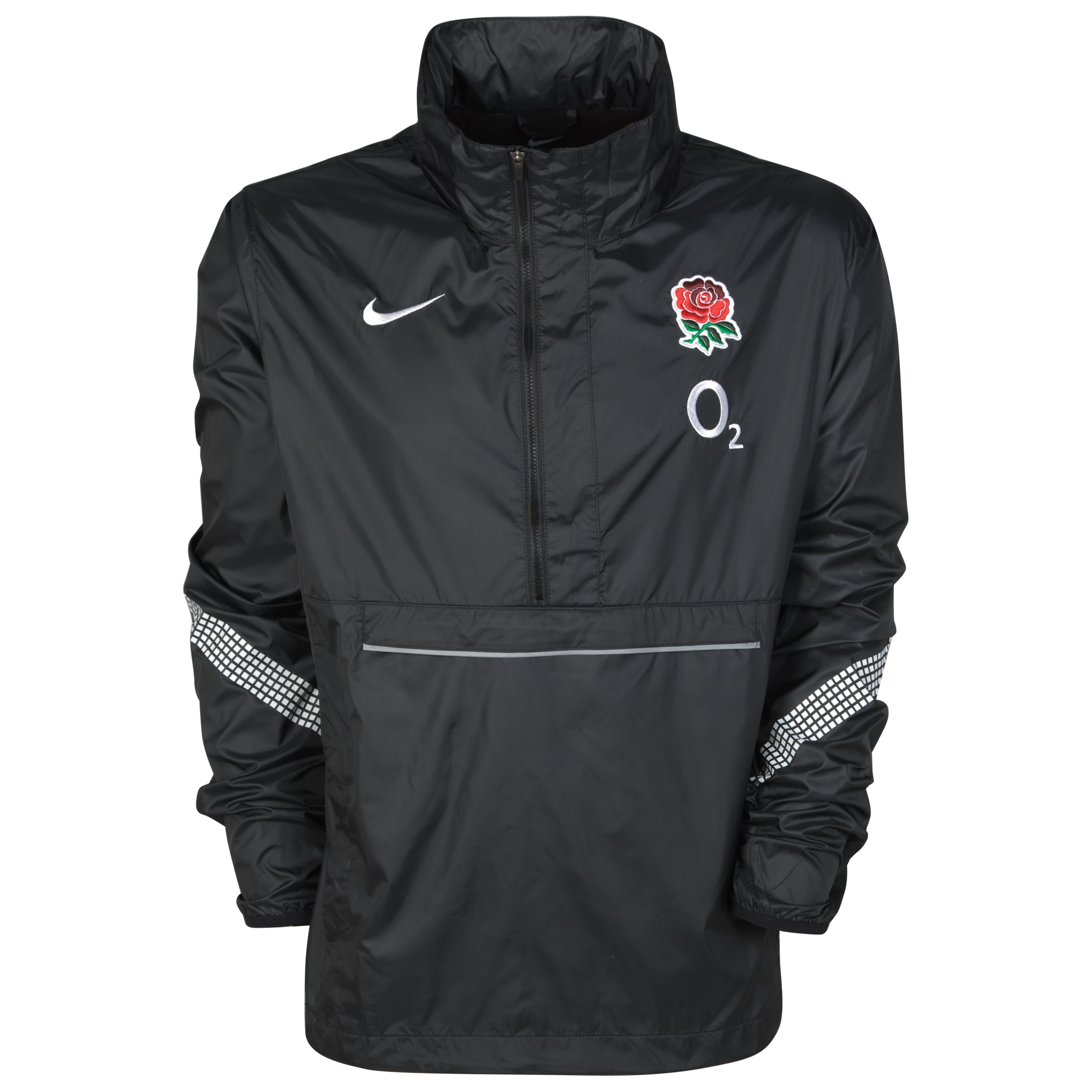 England Rugby M10 Light Jacket - Black-White