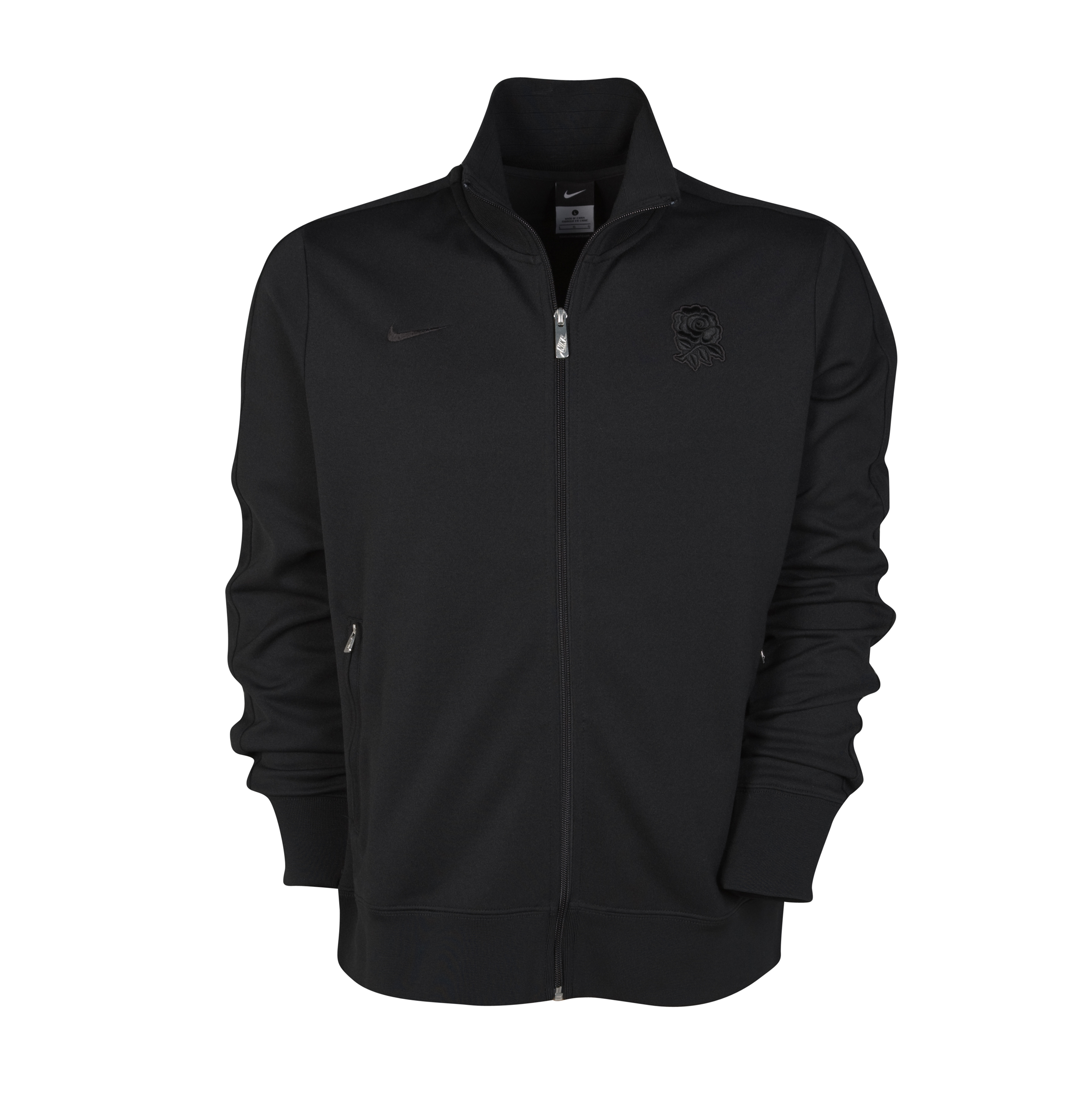 England Rugby Tonal N98 Jacket - Black-Black