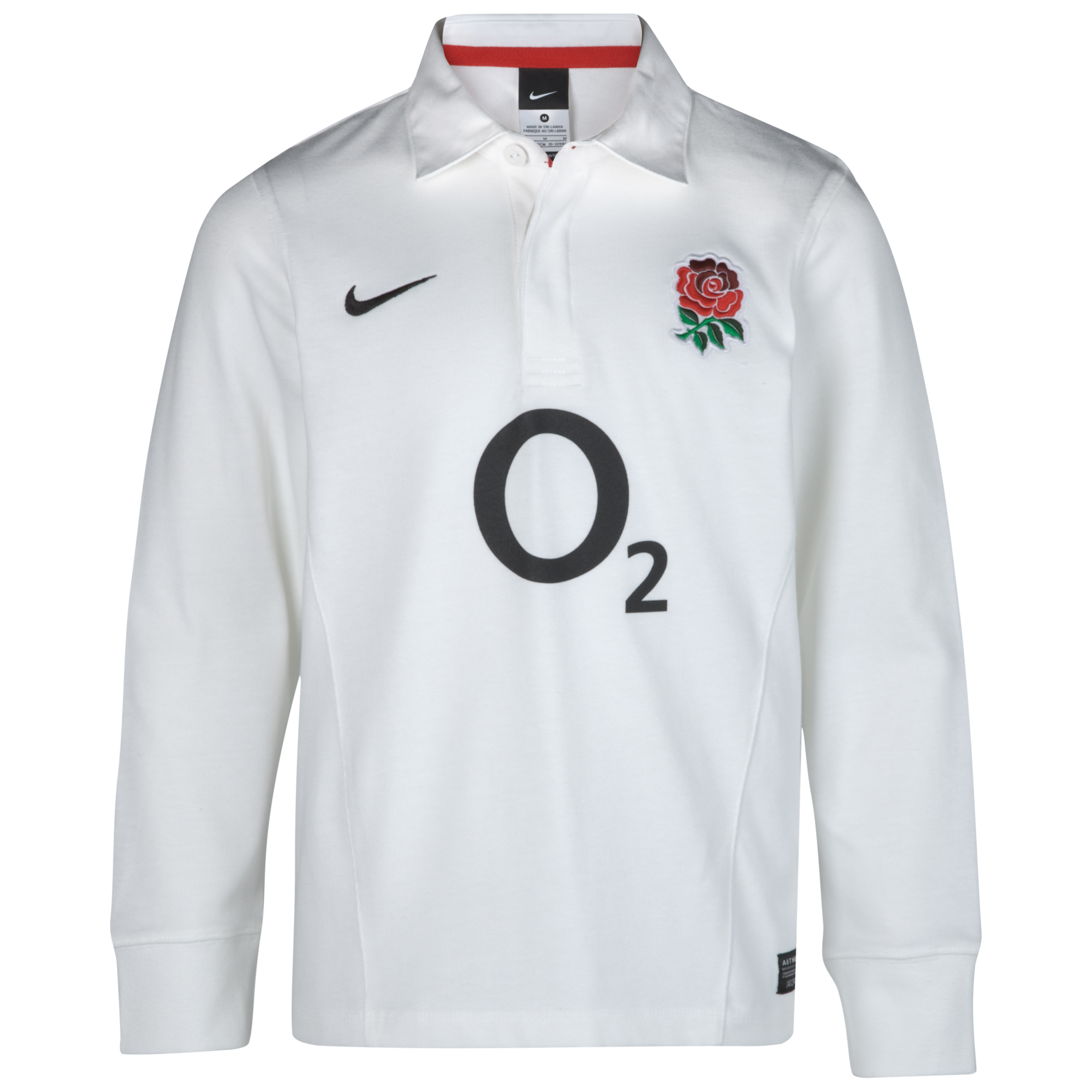 <br>England Rugby Home Supporters Shirt 2011/12 Long Sleeved Kids