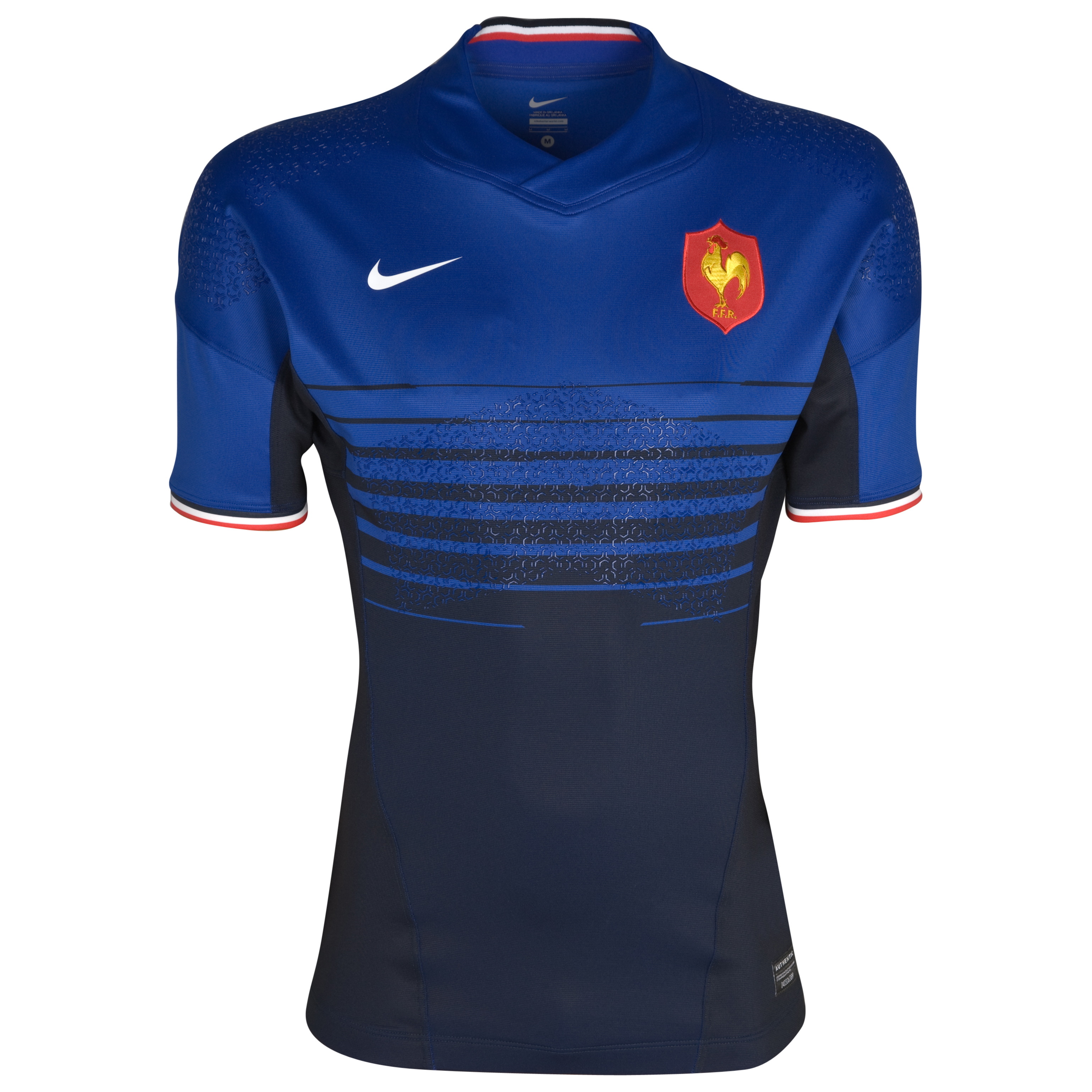 France Rugby Home Authentic Test Jersey 2011/12