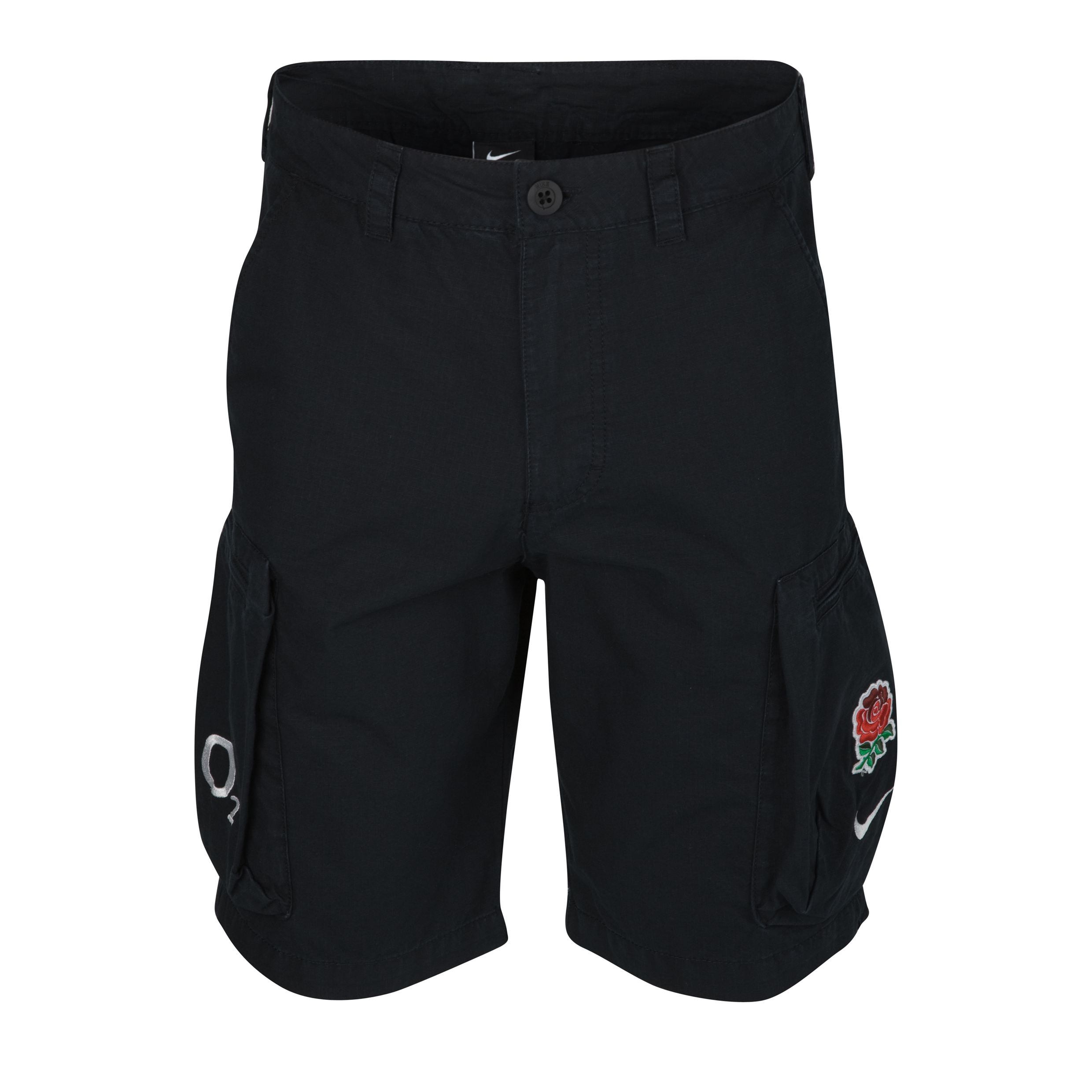 <br>England Rugby Travel Short Black/White