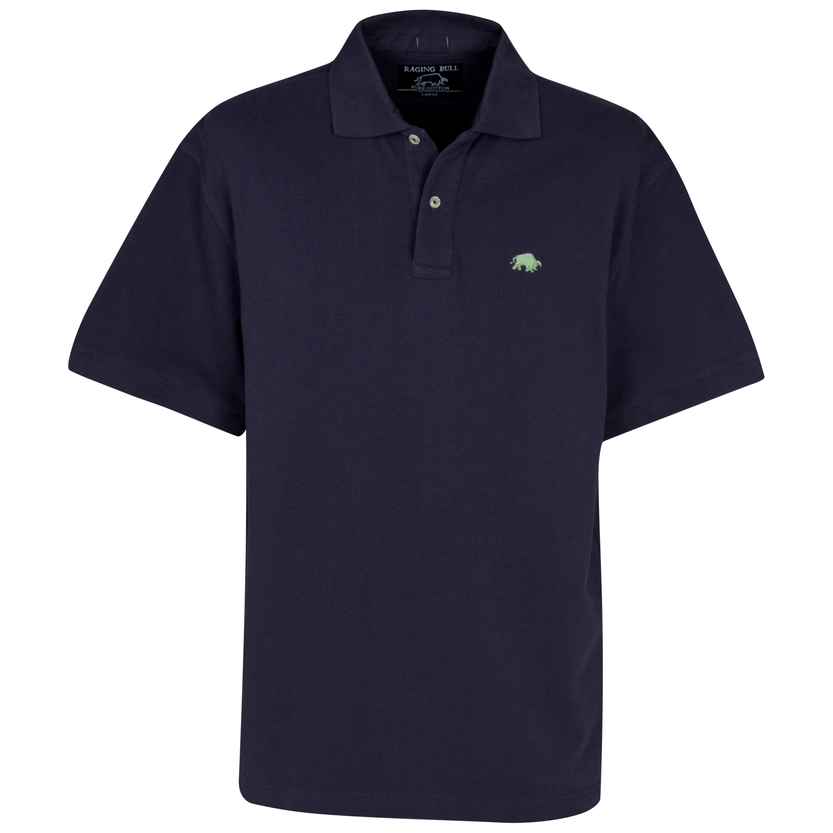 Raging Bull Signature Pique Polo - Navy