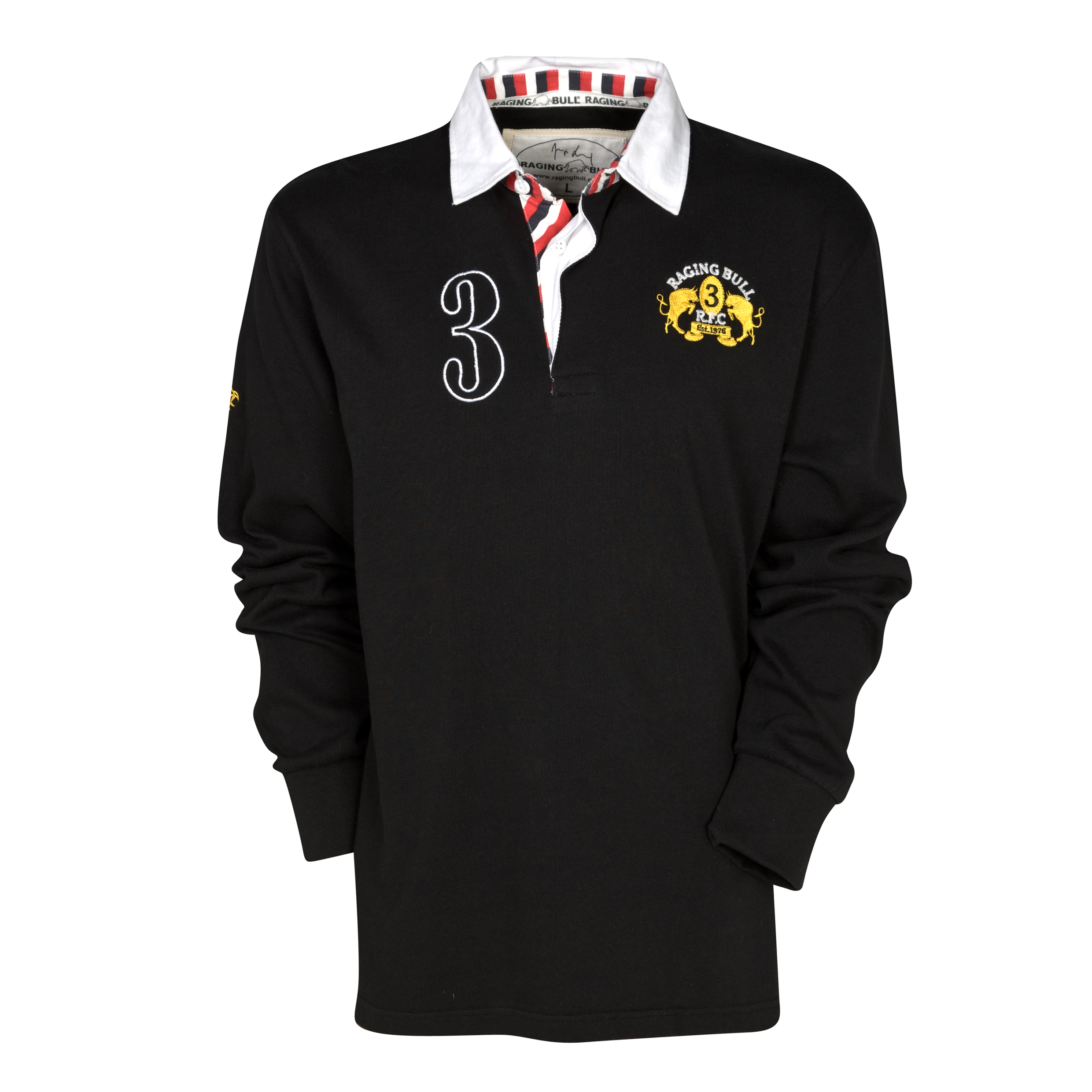 Raging Bull Signature Rugby Jersey - Black