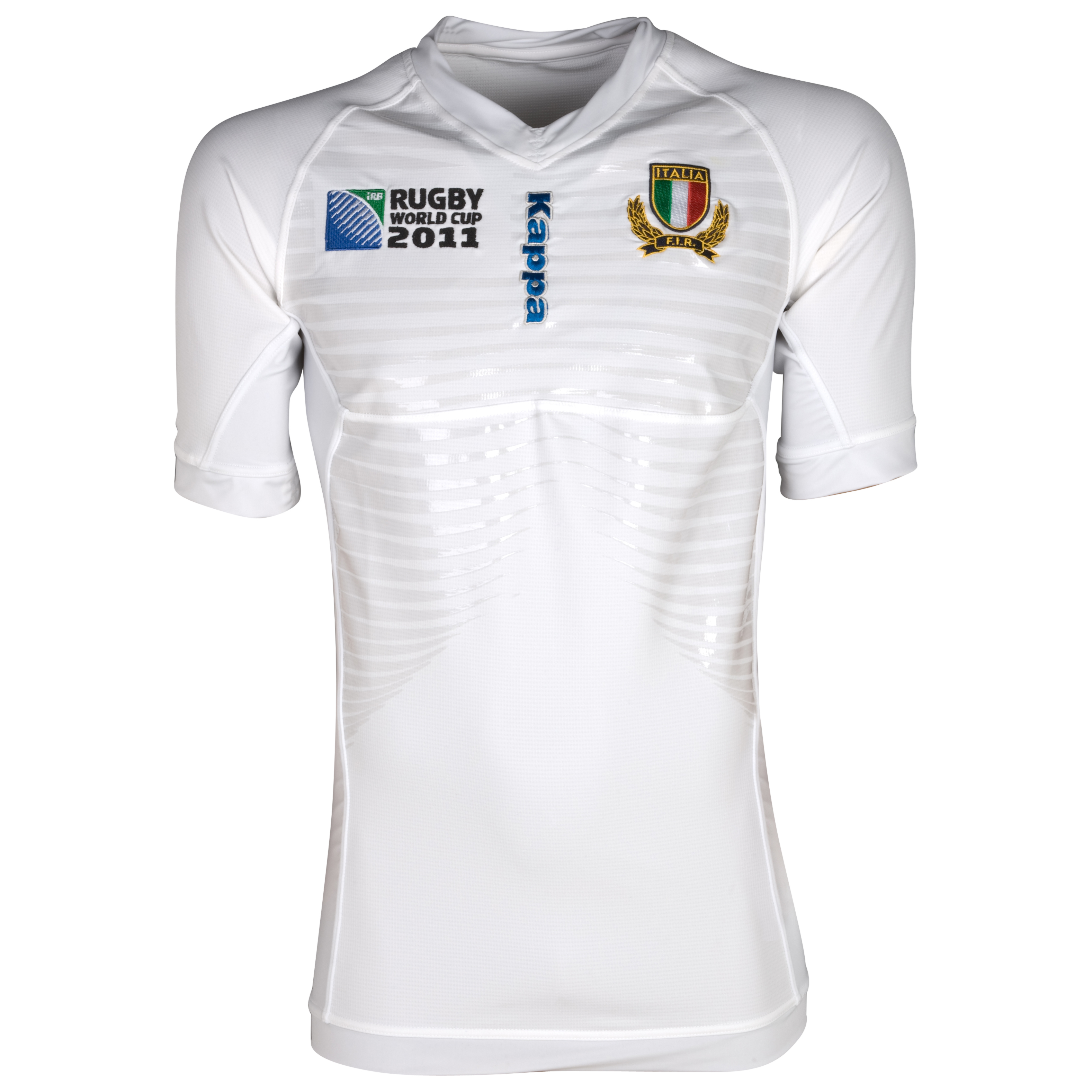 Italy Rugby World Cup Authentic Away Shirt 2011/12 - White
