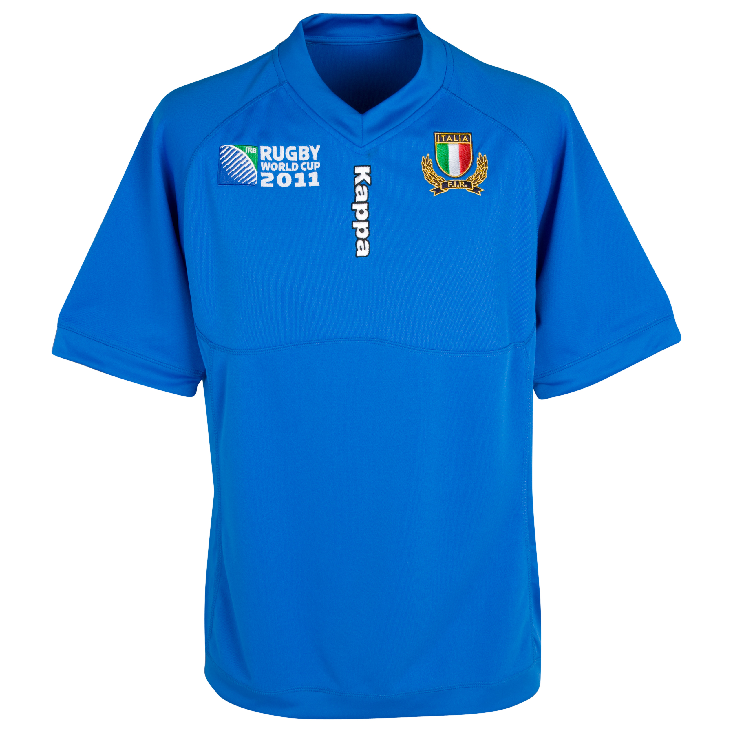 Italy Rugby World Cup Supporters Home Shirt 2011/12 - Kids - Azzuri. for 10€