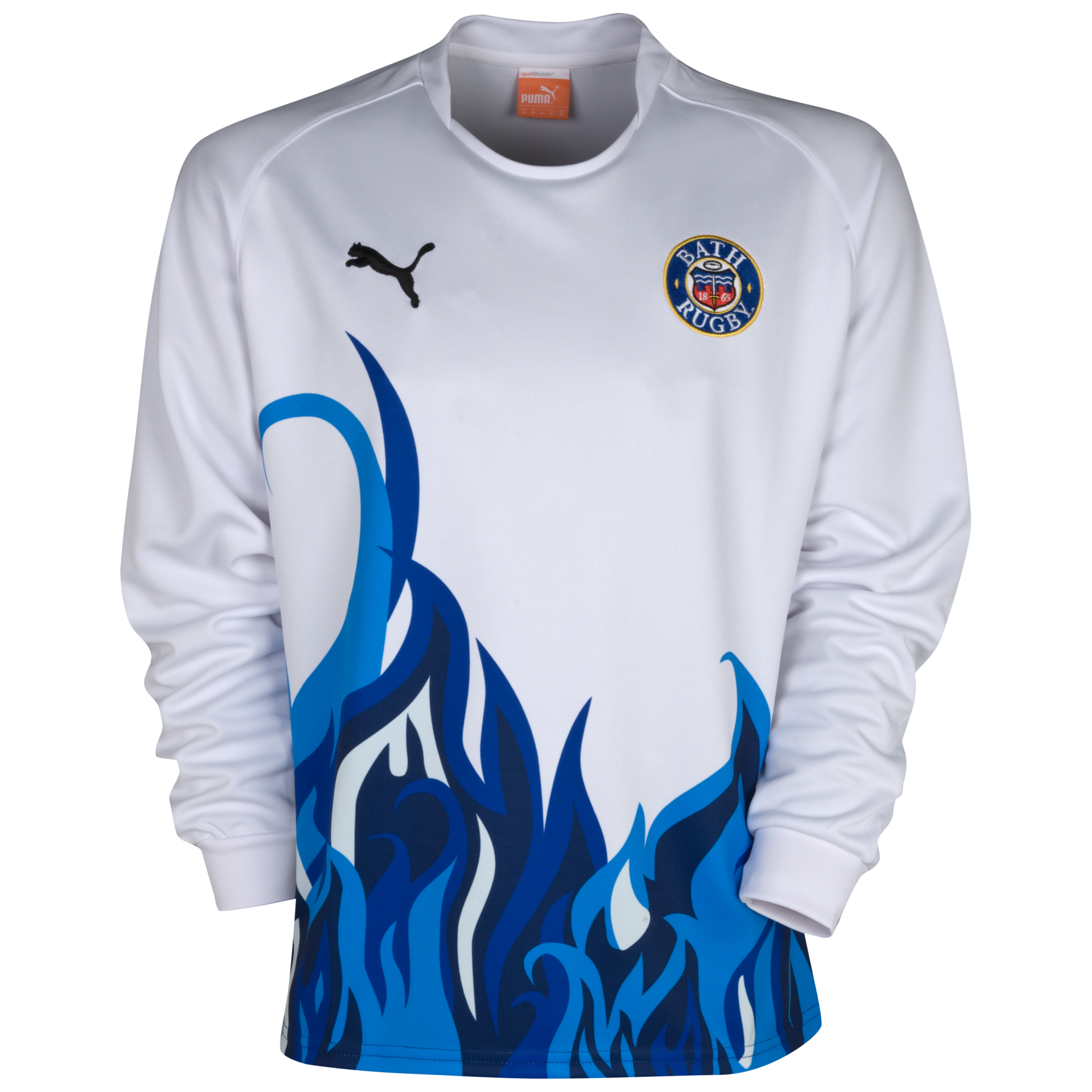 Bath Away Rugby Shirt 2011-12 - Long Sleeved