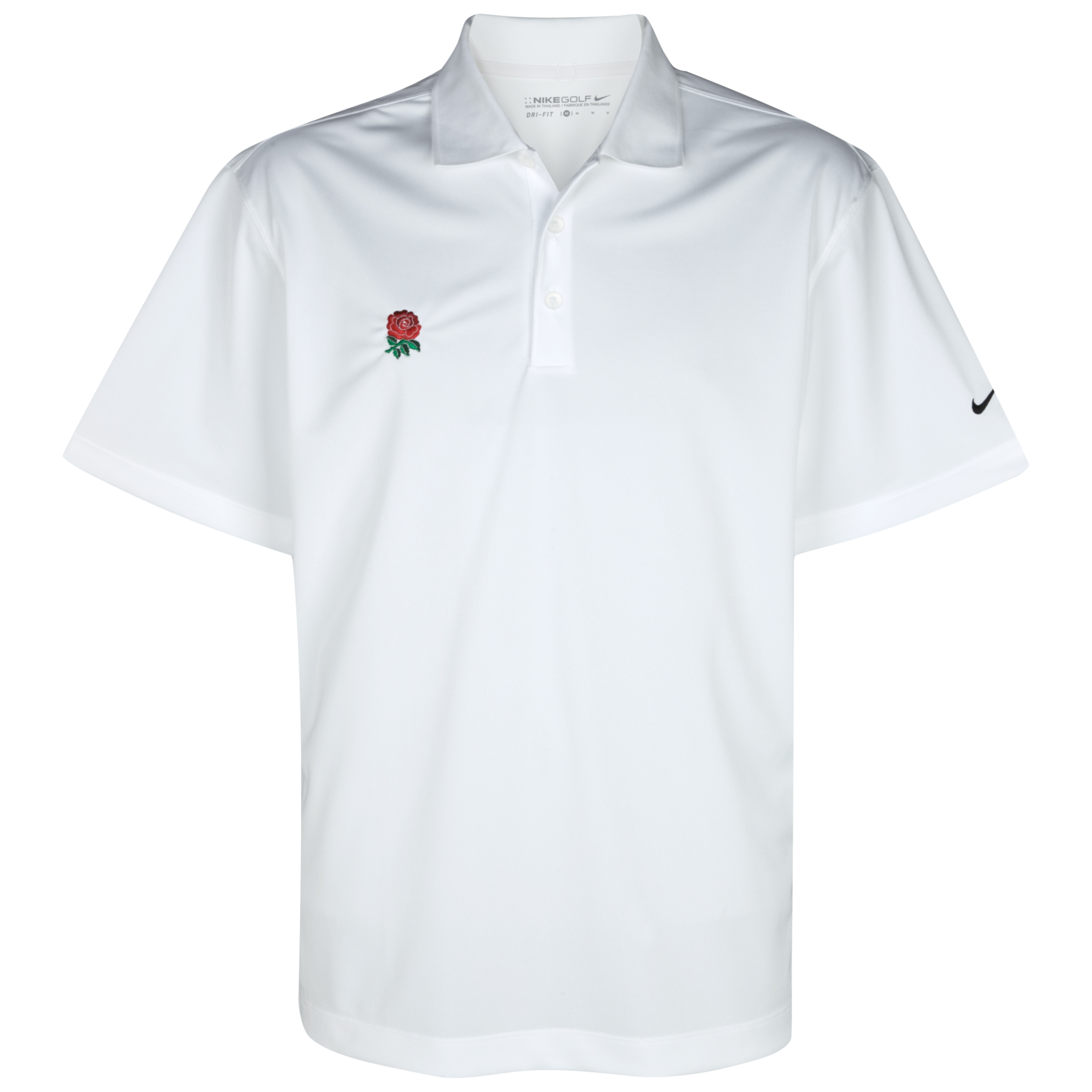 England Rugby Nike Golf Dri-fit Tech Solid Polo - White - Kids.