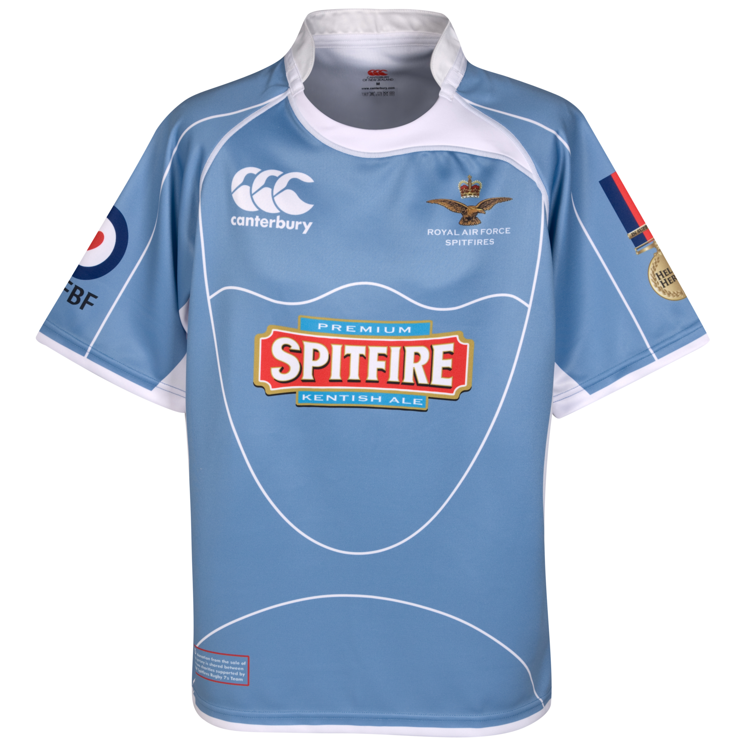 RAF Home Shirt 2011-12 - Sky Blue