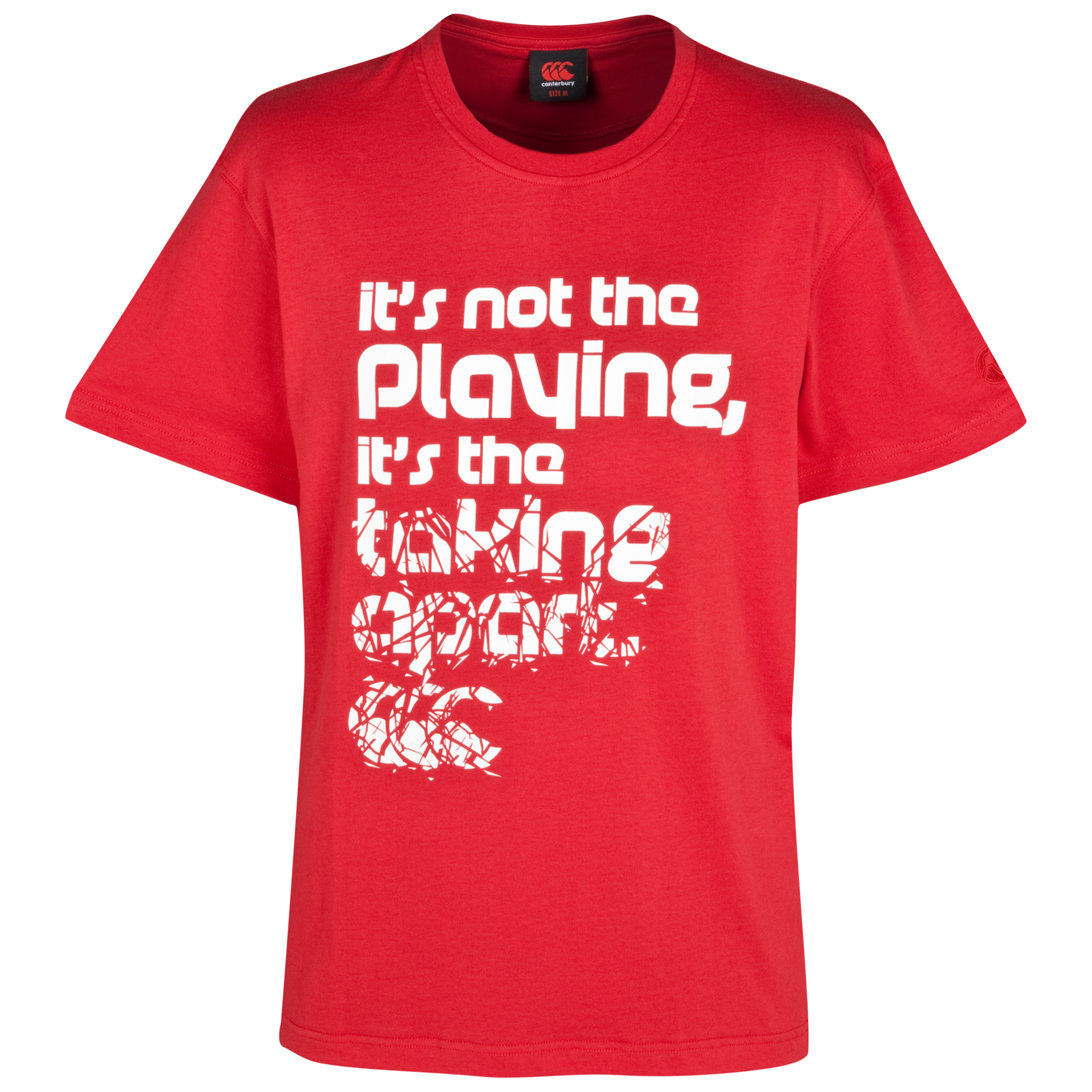Canterbury It's Not The Playing Tee - Flag Red