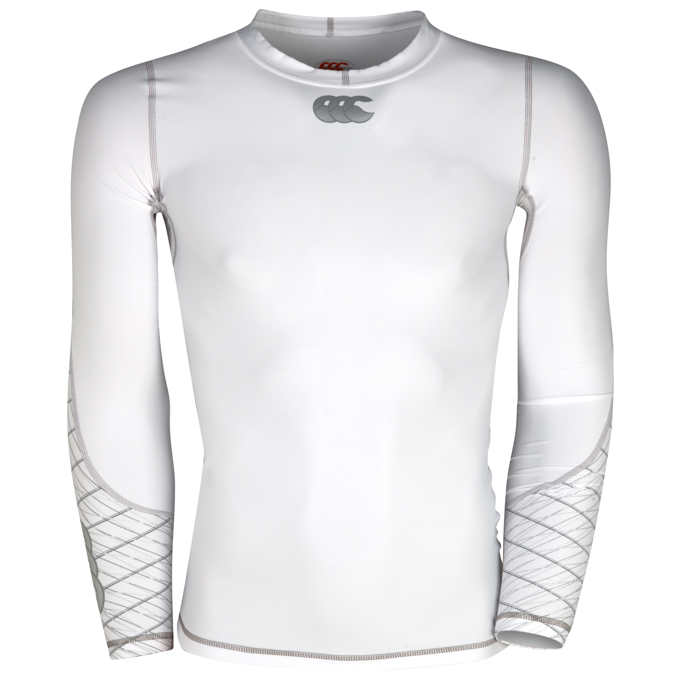 Canterbury Mercury Hybrid Compression Top - White