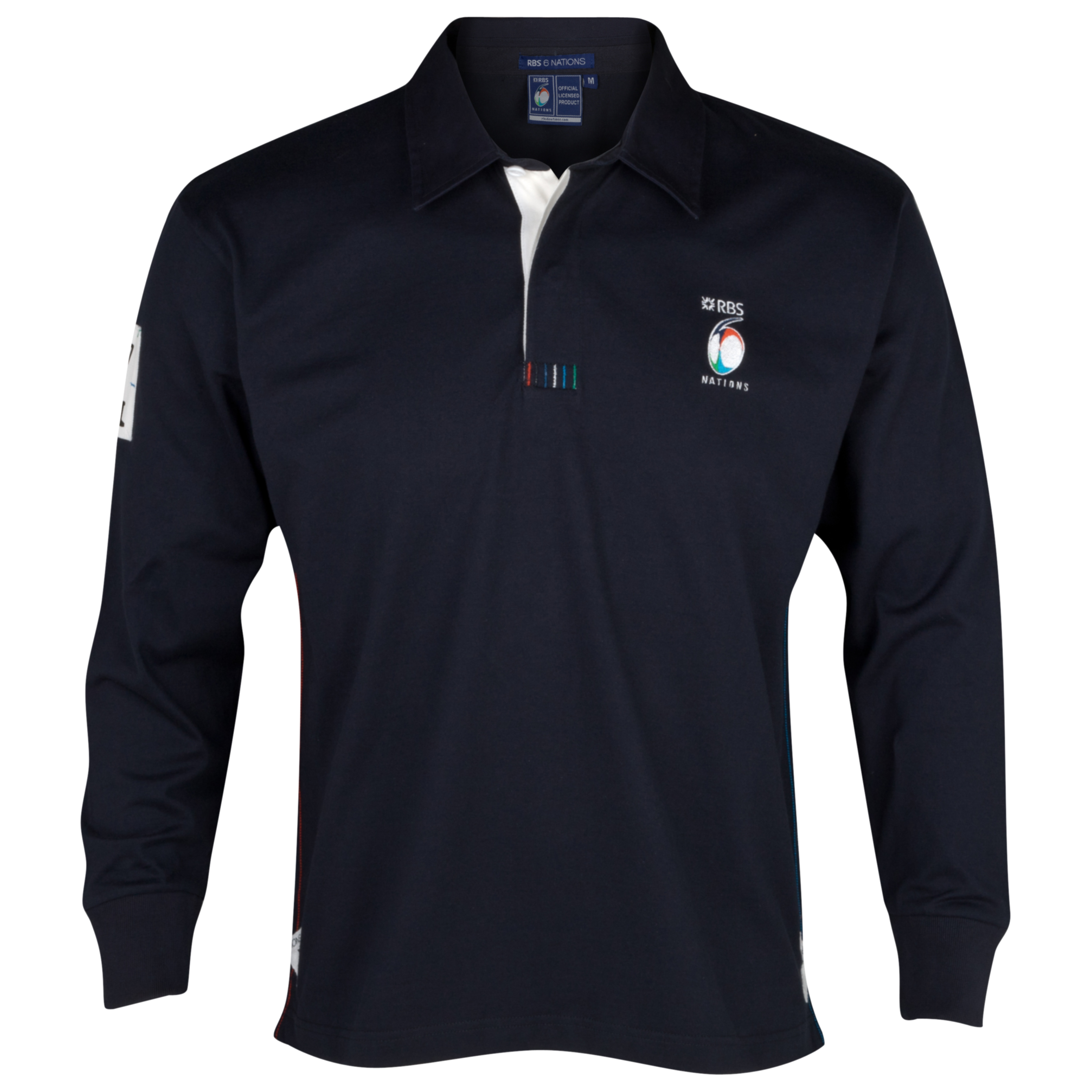RBS 6 Nations Long Sleeve Classic Rugby Shirt