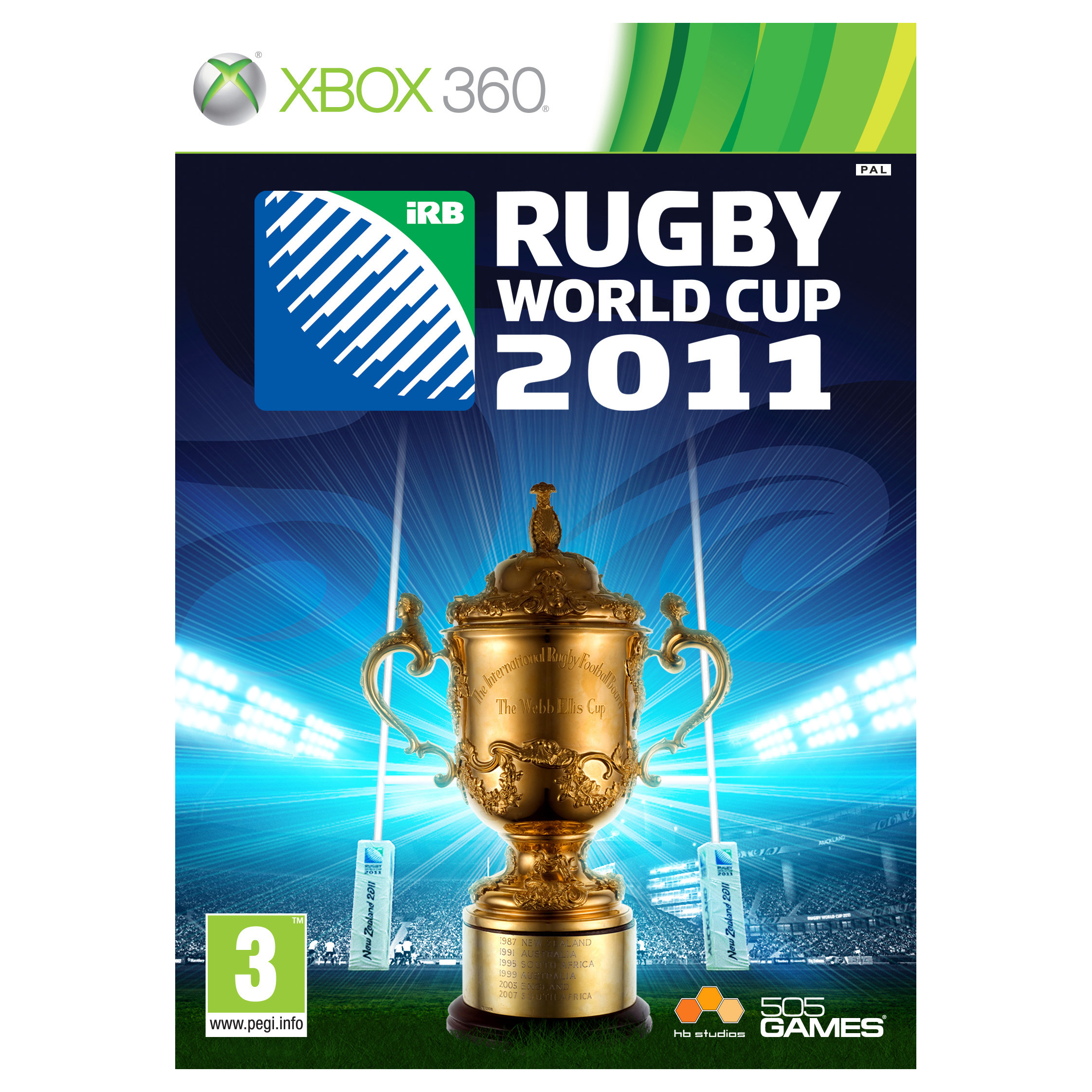 Rugby World Cup 2011 - Xbox 360. Rugby World Cup 2011 - Xbox 360.