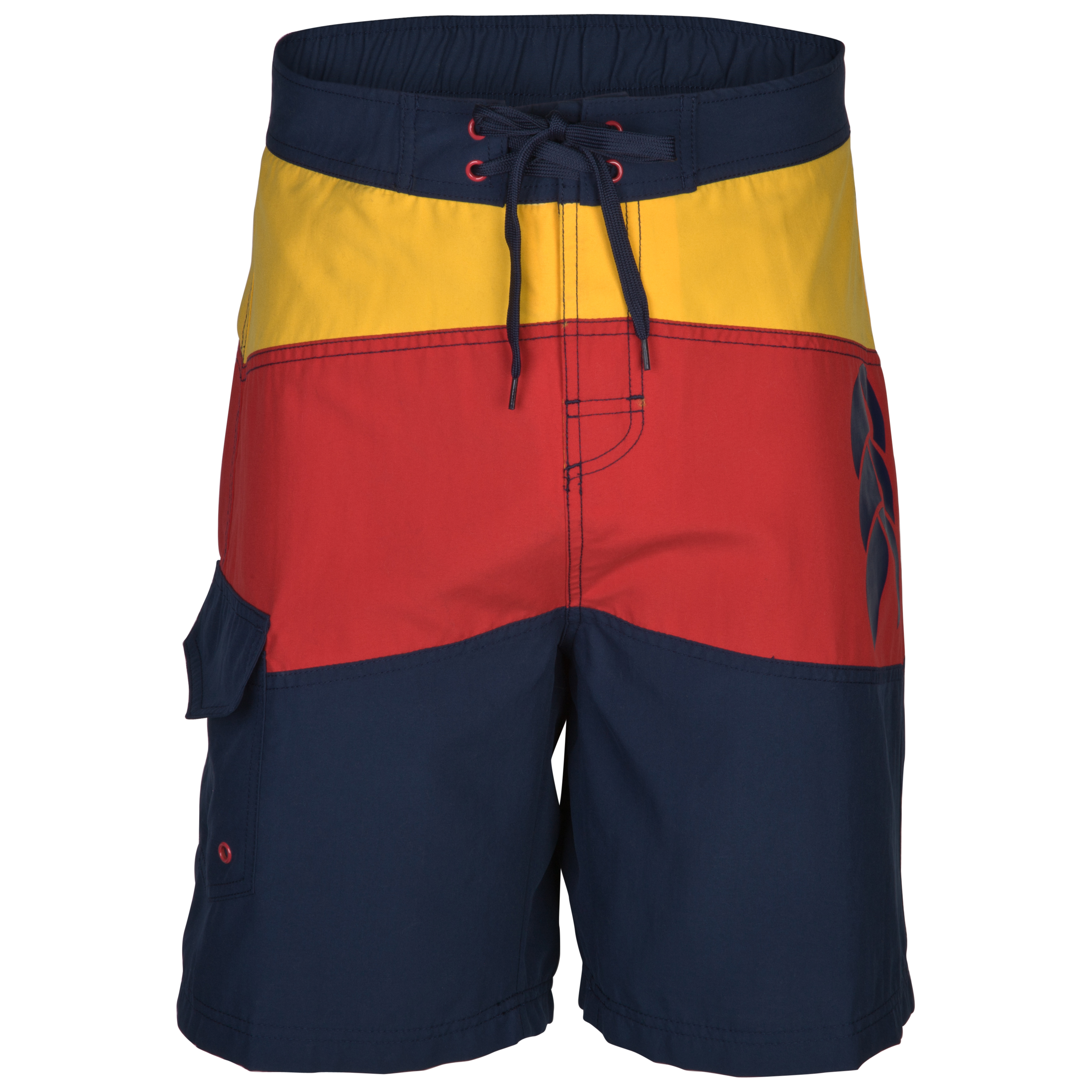Canterbury Very Uglies Board Short Navy~Flag Red~Gold