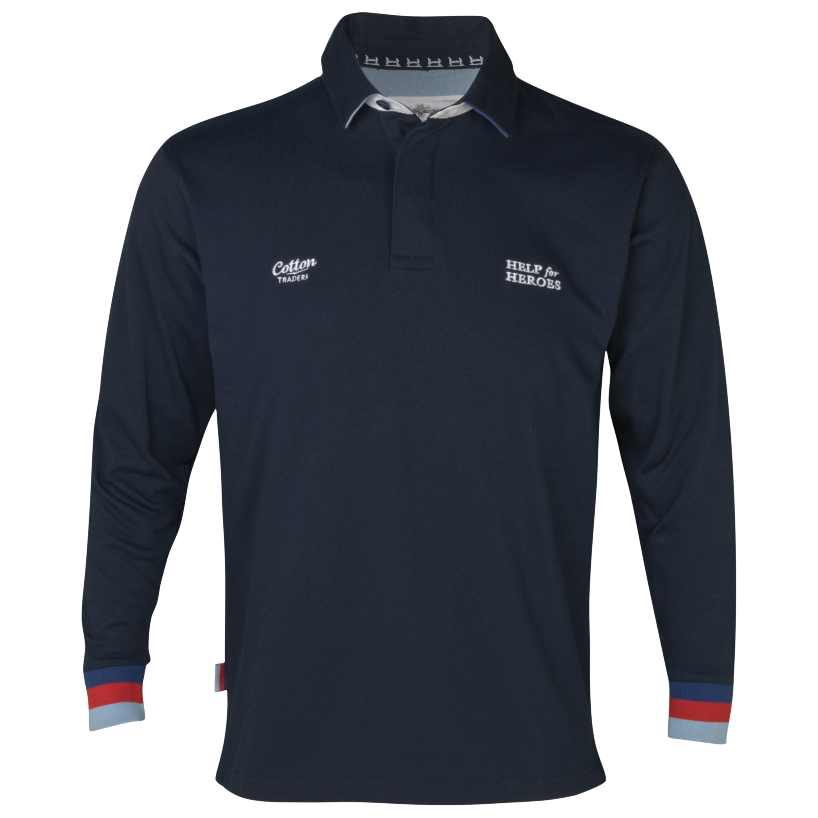 Help For Heroes Rugby Jersey - Navy