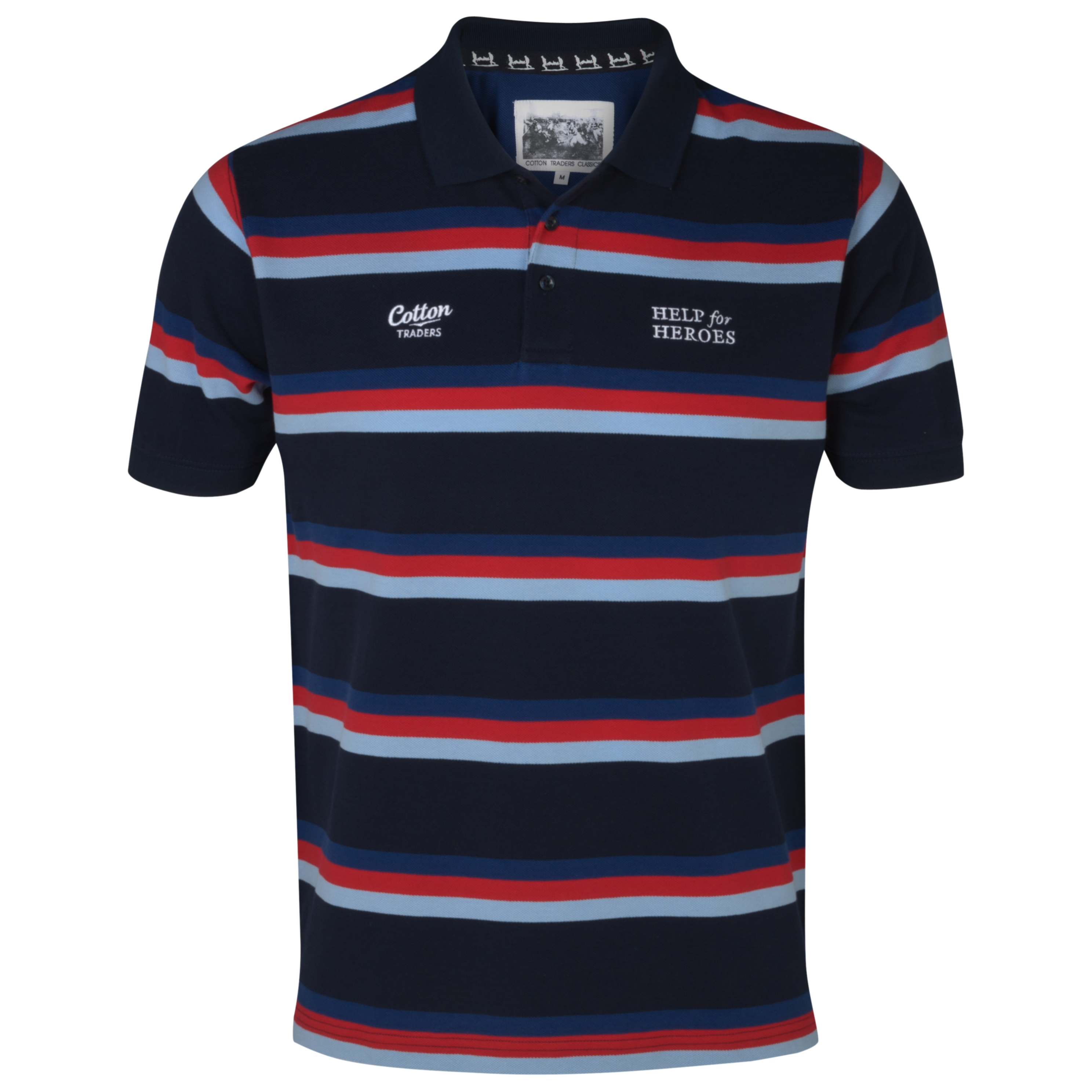 Help For Heroes Polo Shirt - Navy