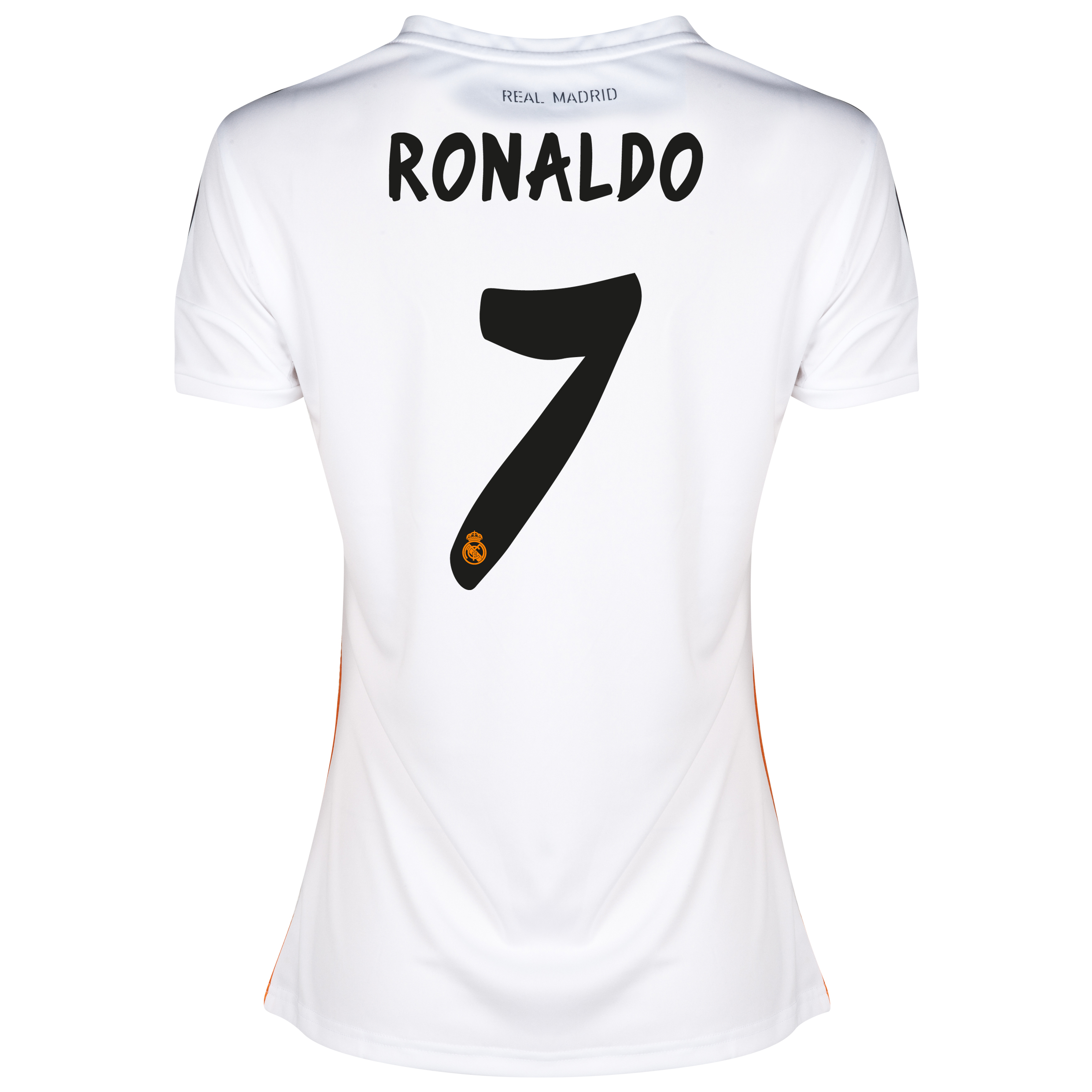 Real Madrid Home Shirt 2013/14 - Womens with Ronaldo 7 printing