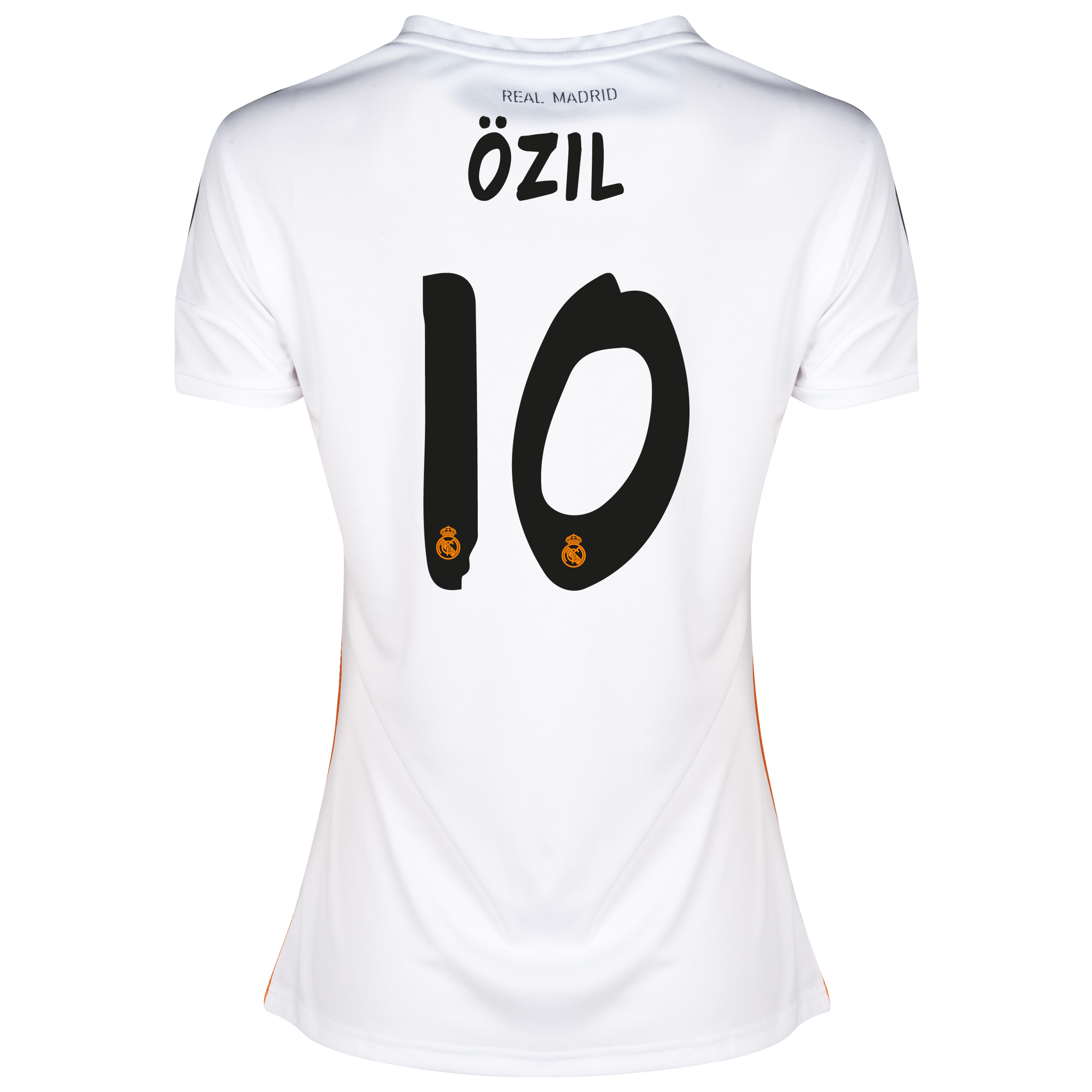 Camiseta 1ª Equipación Real Madrid 2013/14 manga corta con 10  Özil − Mujer