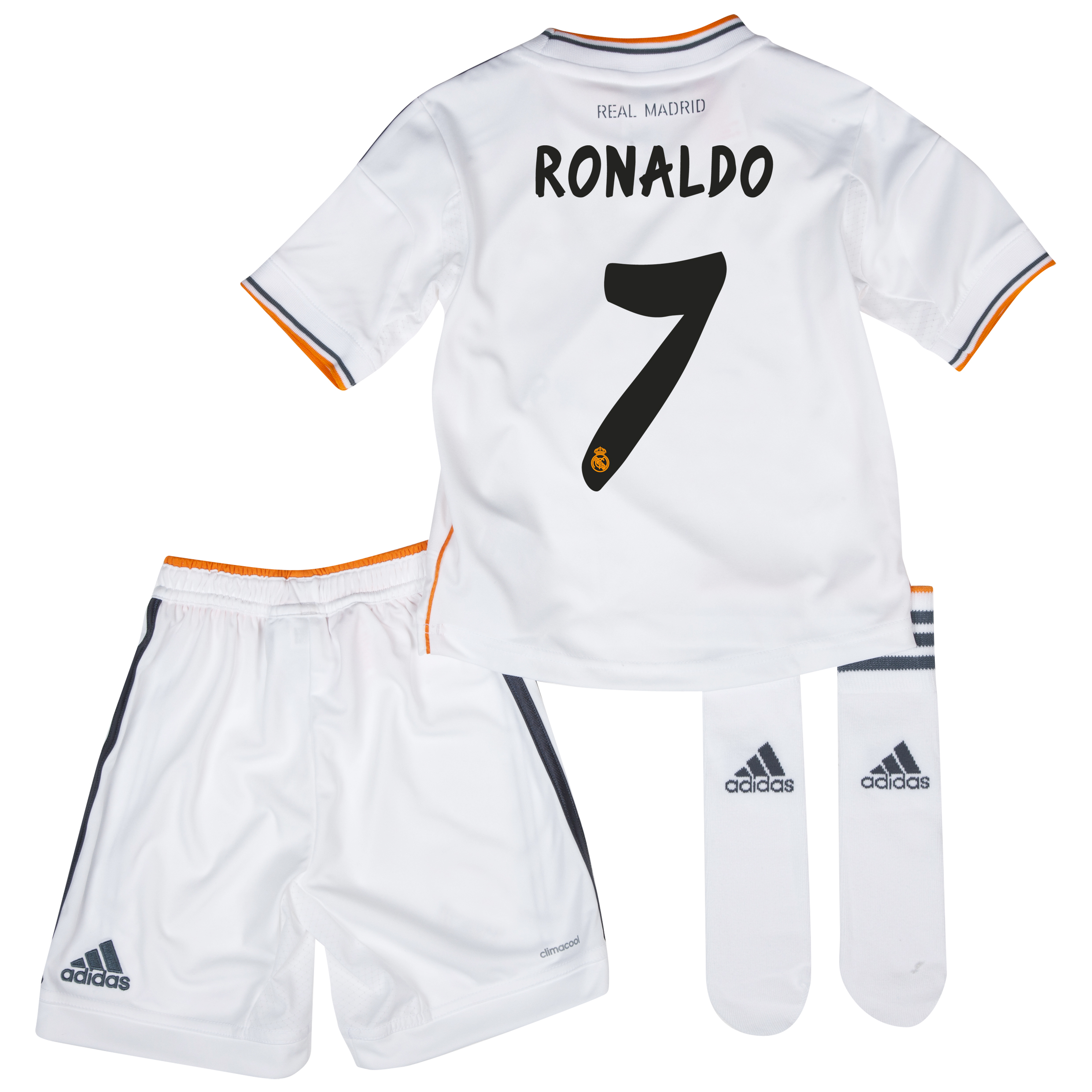 Real Madrid Home Mini Kit 2013/14 with Ronaldo 7 printing