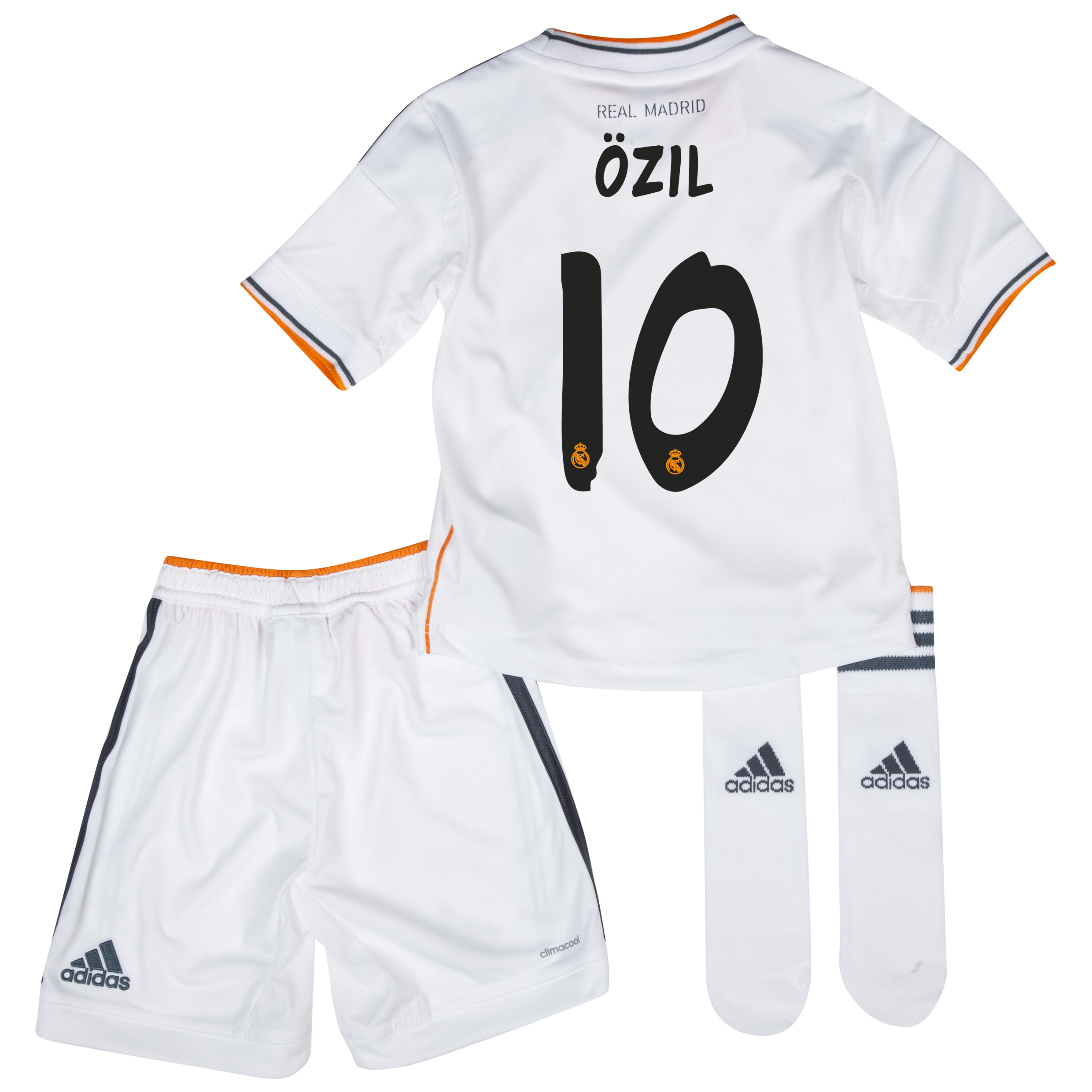 Real Madrid Home Mini Kit 2013/14 with Özil 10 printing