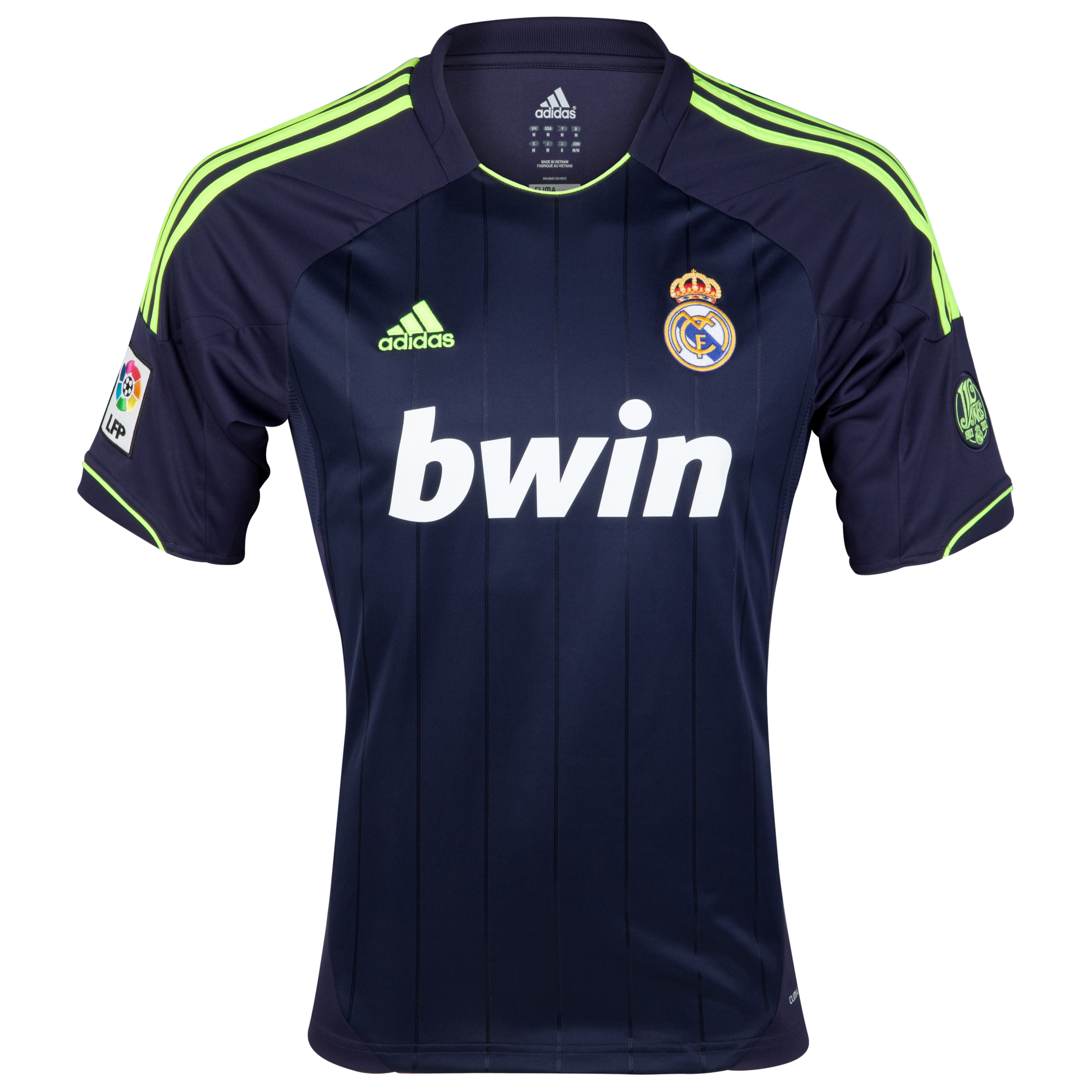 Camiseta visitante Real Madrid 2012/13