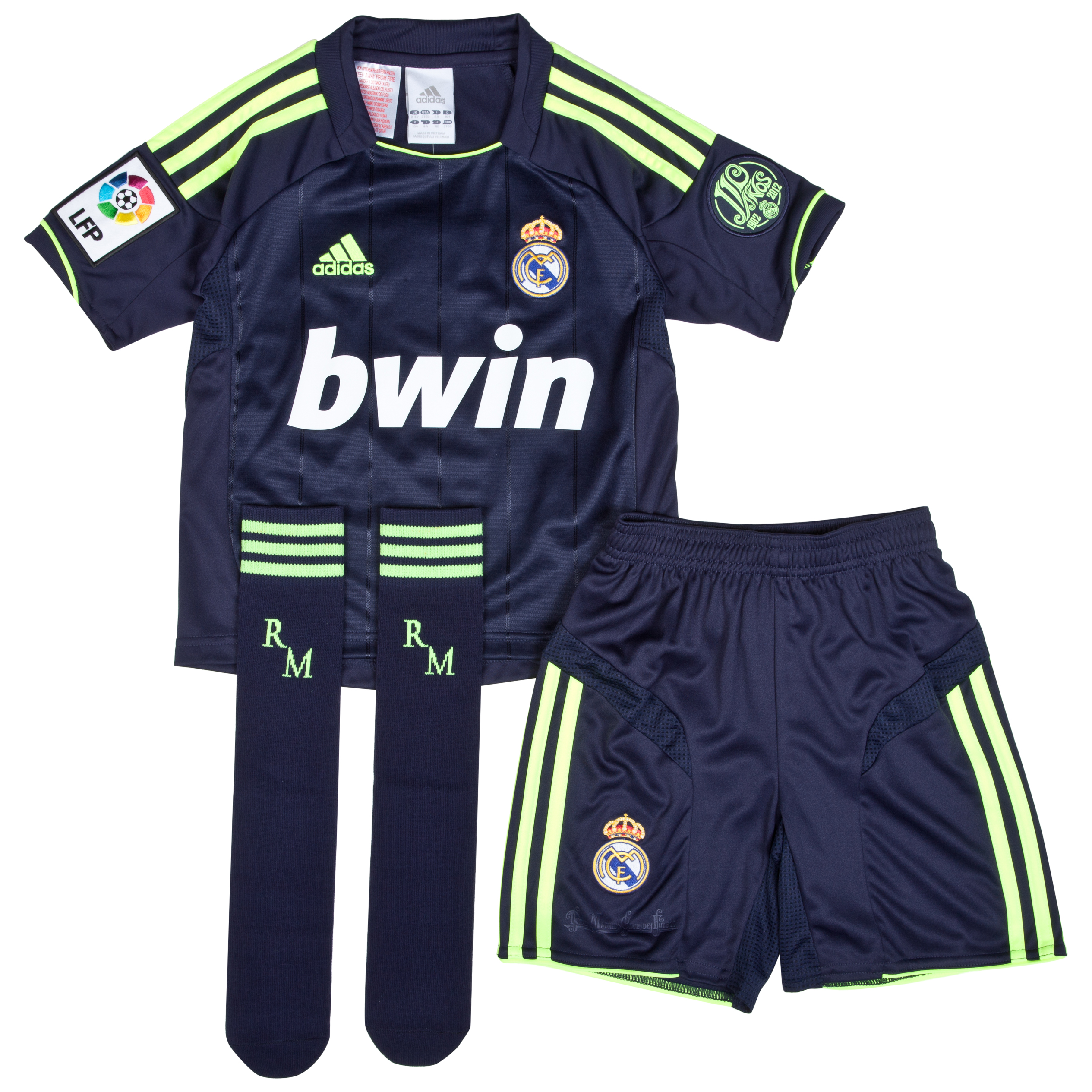 Real Madrid Away Mini Kit 2012/13