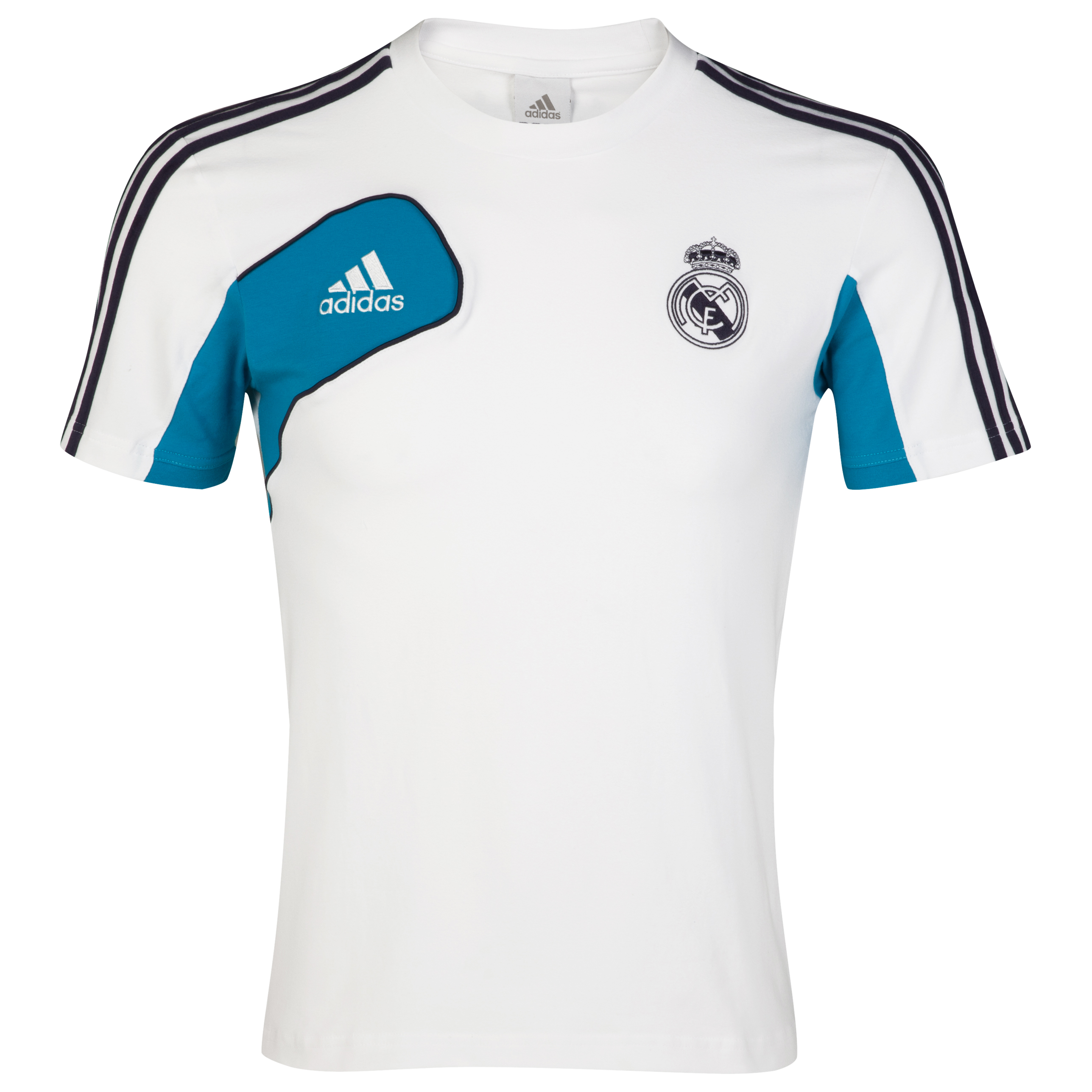 Real Madrid Training T-Shirt - White/Noble Ink - Kids