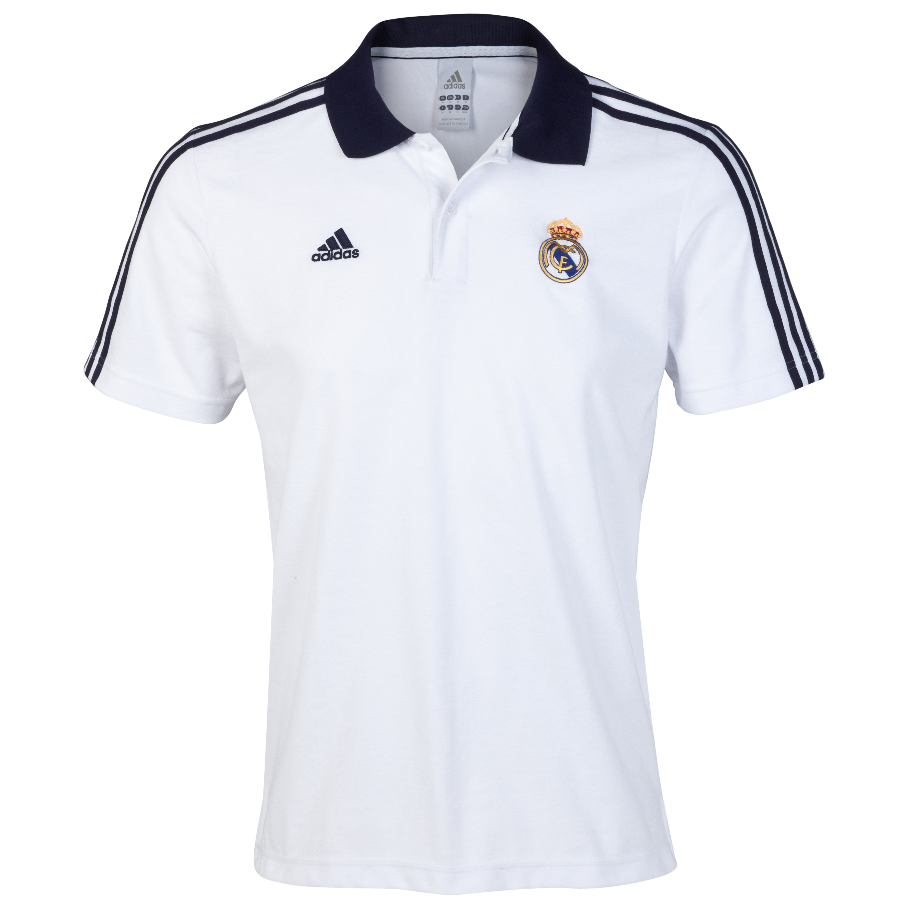 Real Madrid Core Polo - White/Noble Ink