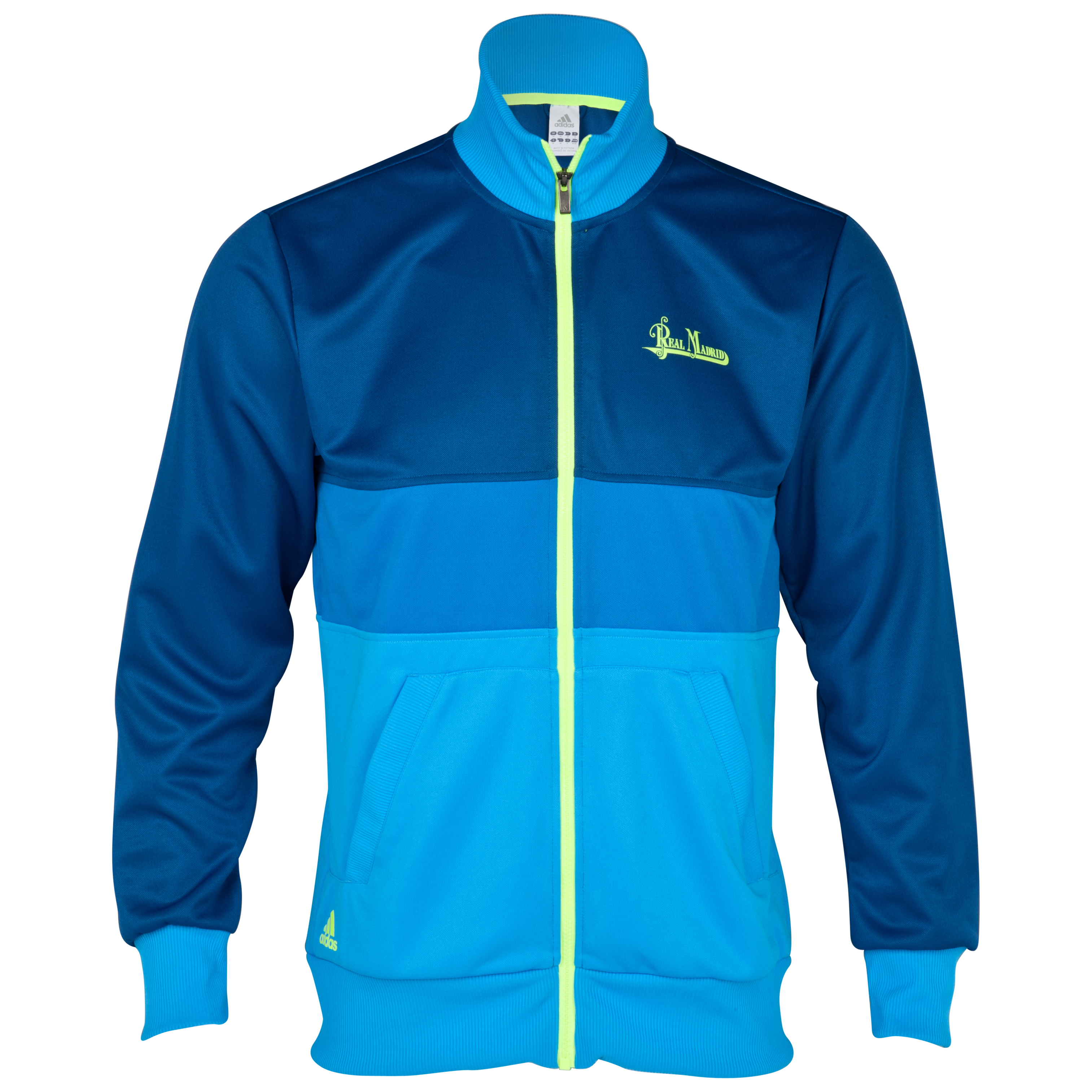Chaqueta Real Madrid Estilo Urbano - Azul eléctrico