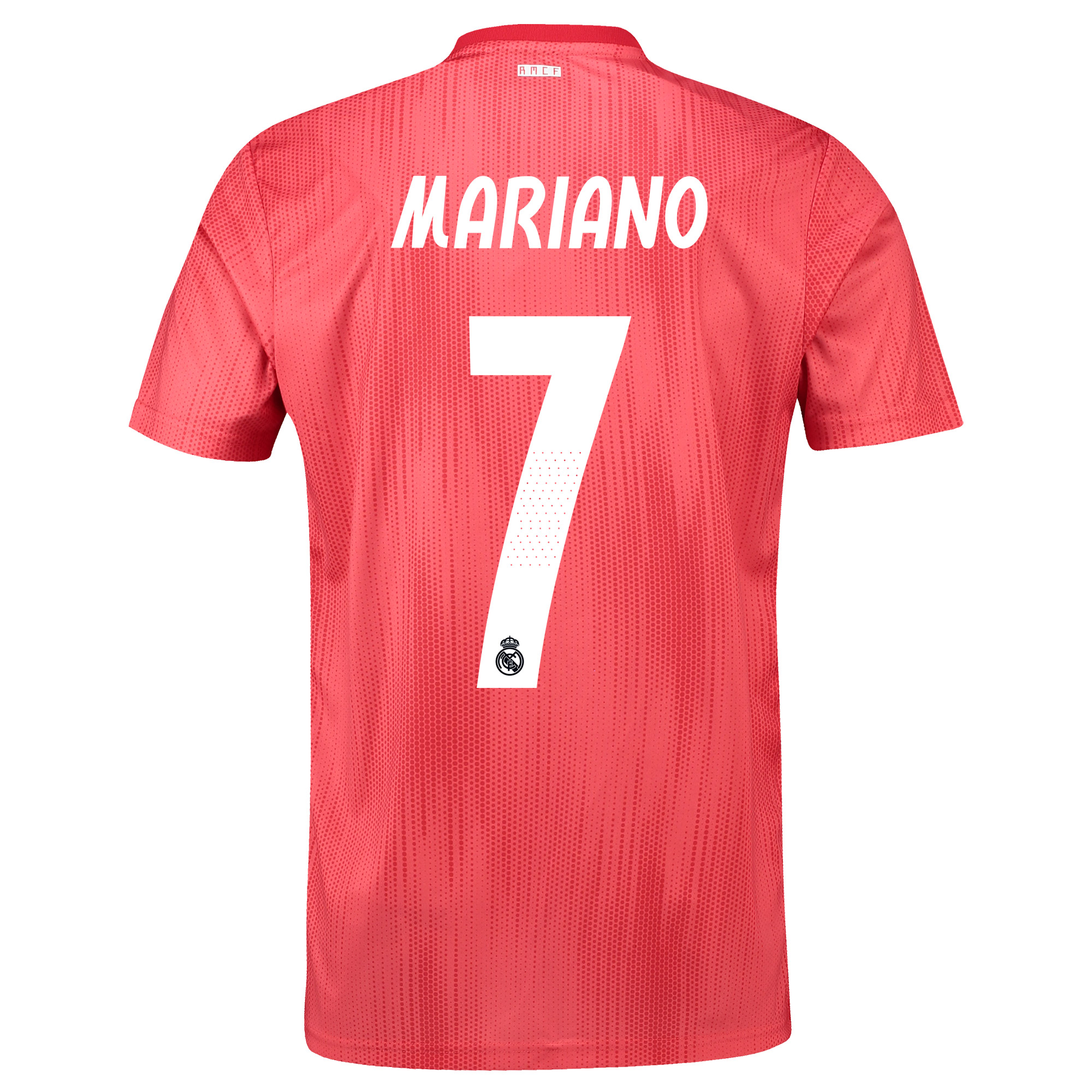 Real Madrid Third Shirt 2018-19 with Mariano 7 printing - With Exclusive Badges