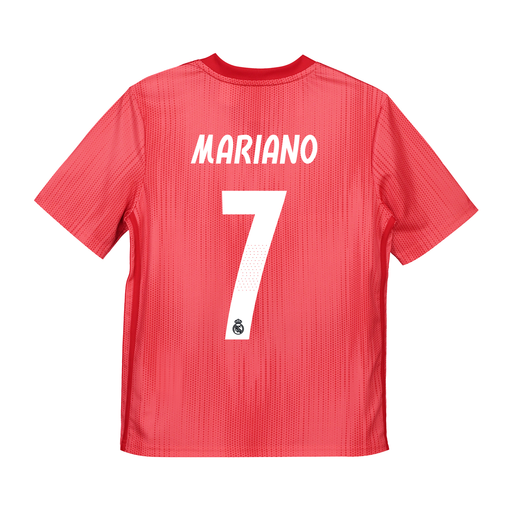 Real Madrid Third Shirt 2018-19 - Kids with Mariano 7 printing - With Exclusive Badges