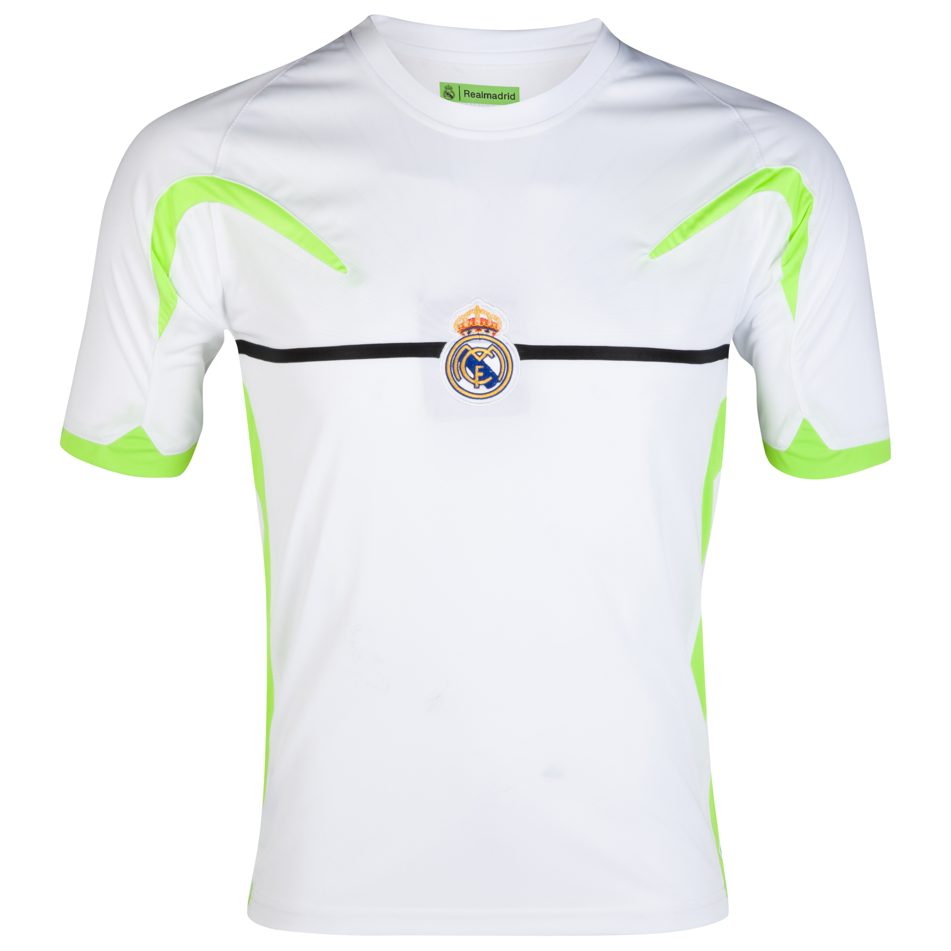 Real Madrid Panelled T-Shirt - White