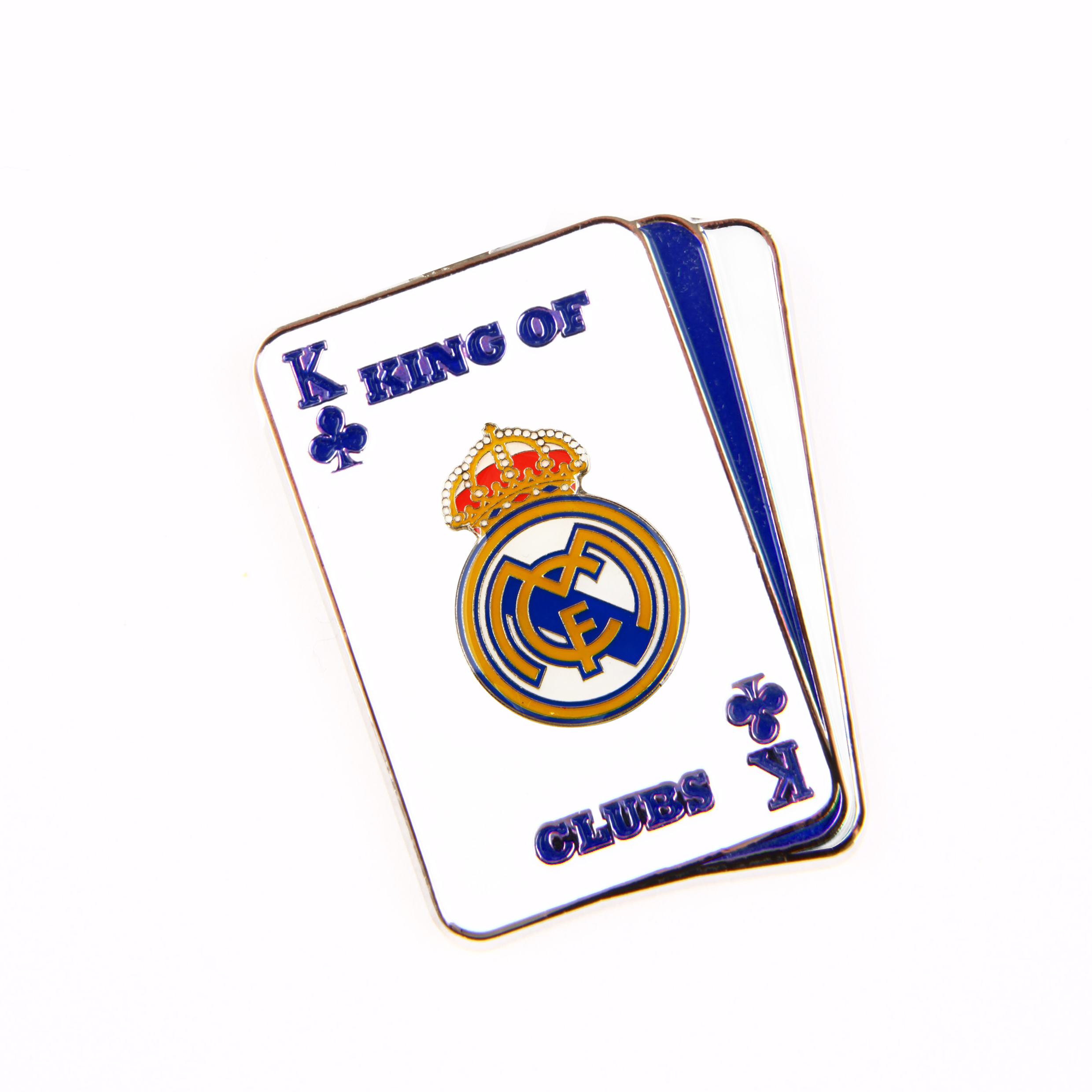 Insignia rey de tréboles Real Madrid