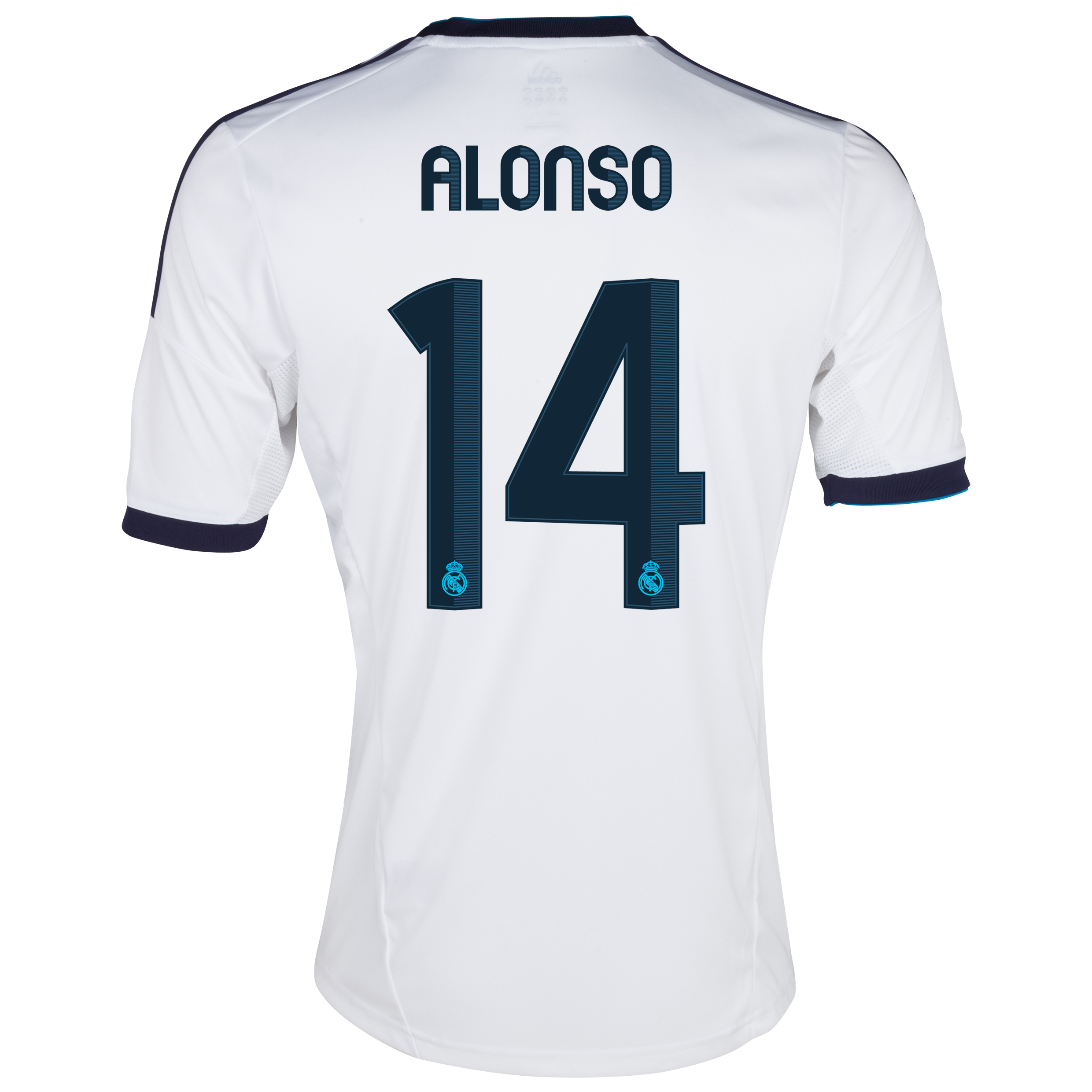 Real Madrid Home Shirt 2012/13 - Youths with Alonso 14 printing