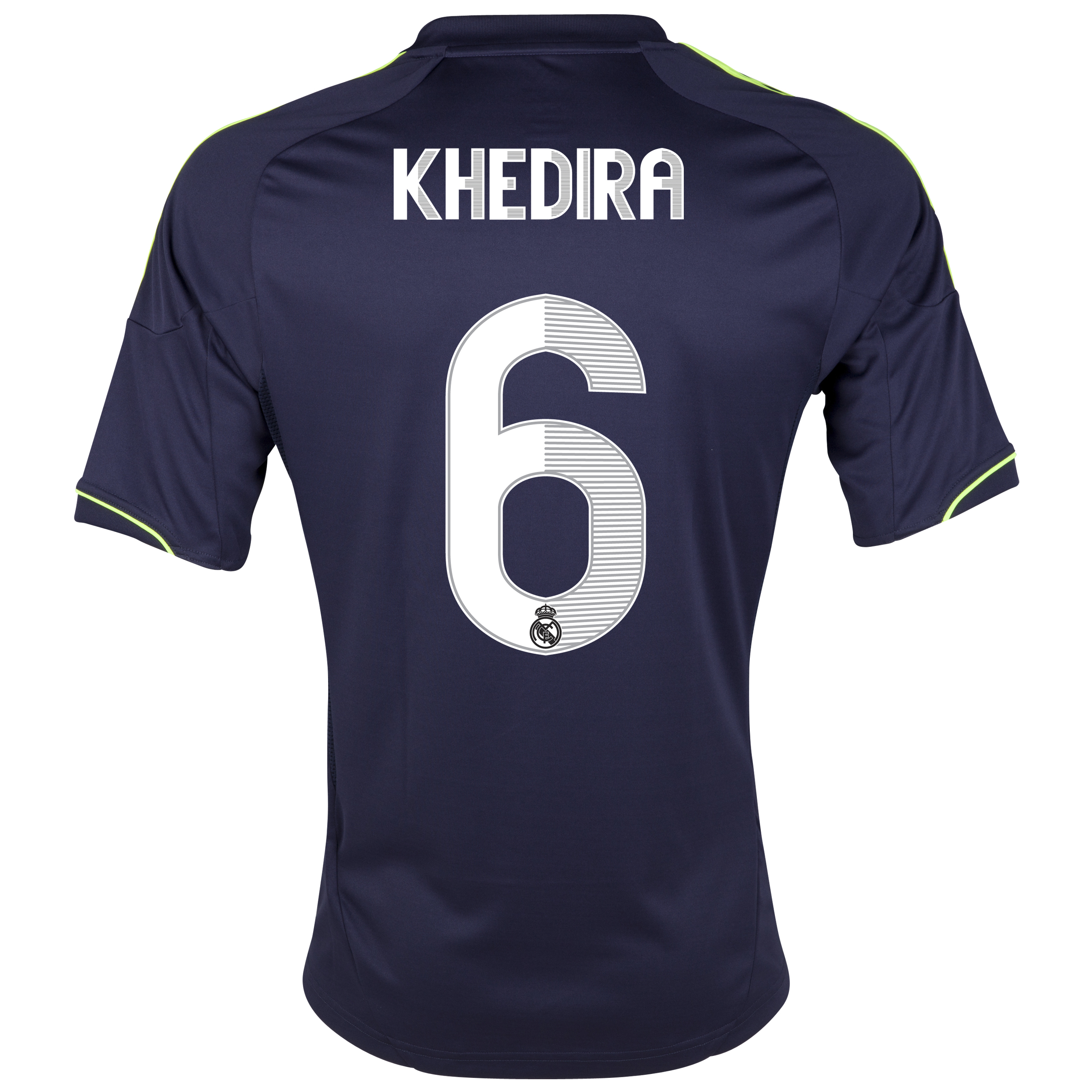Camiseta visitante Real Madrid 2012/13 con impresión 6 Khedira