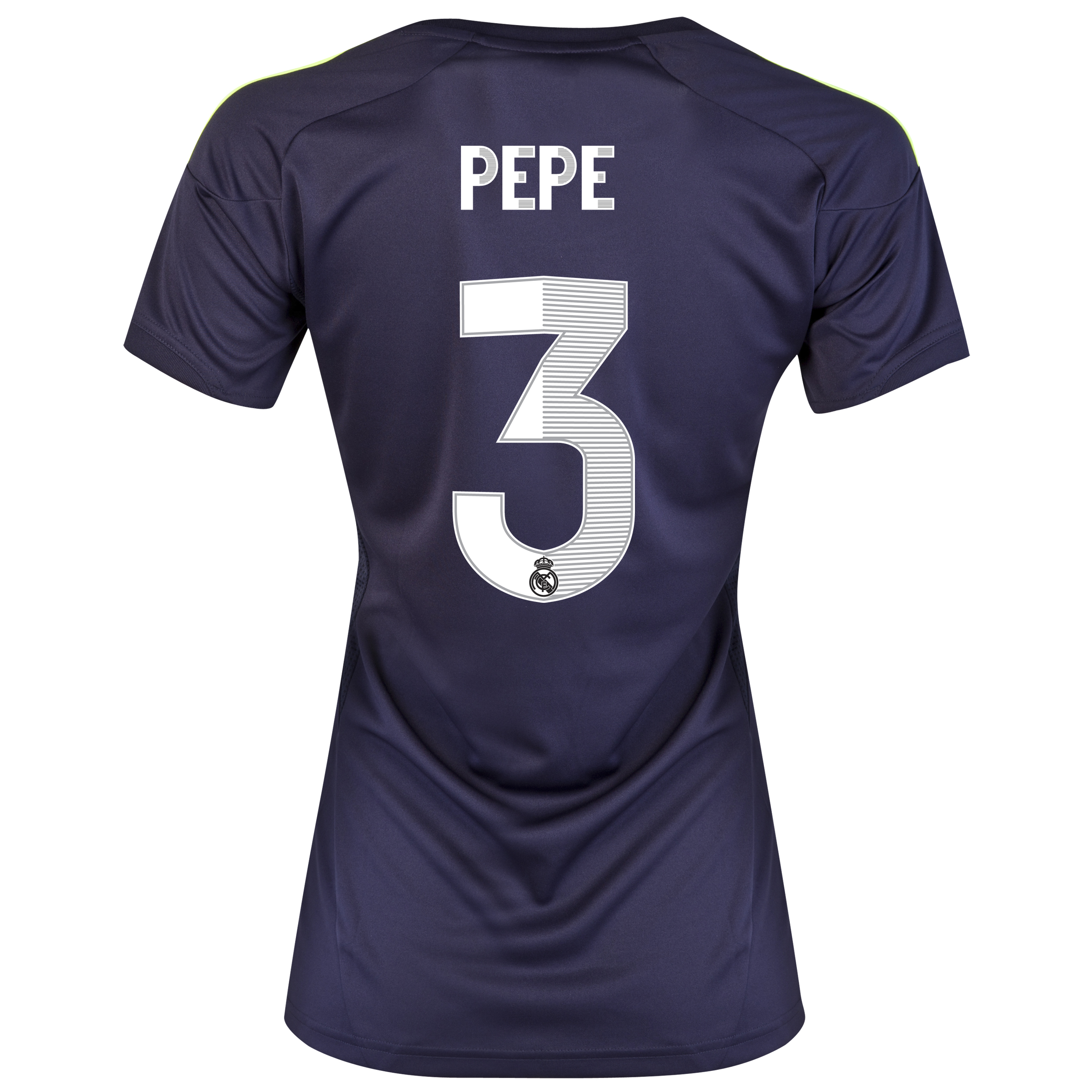 Real Madrid Away Shirt 2012/13 - Womens with Pepe 3 printing