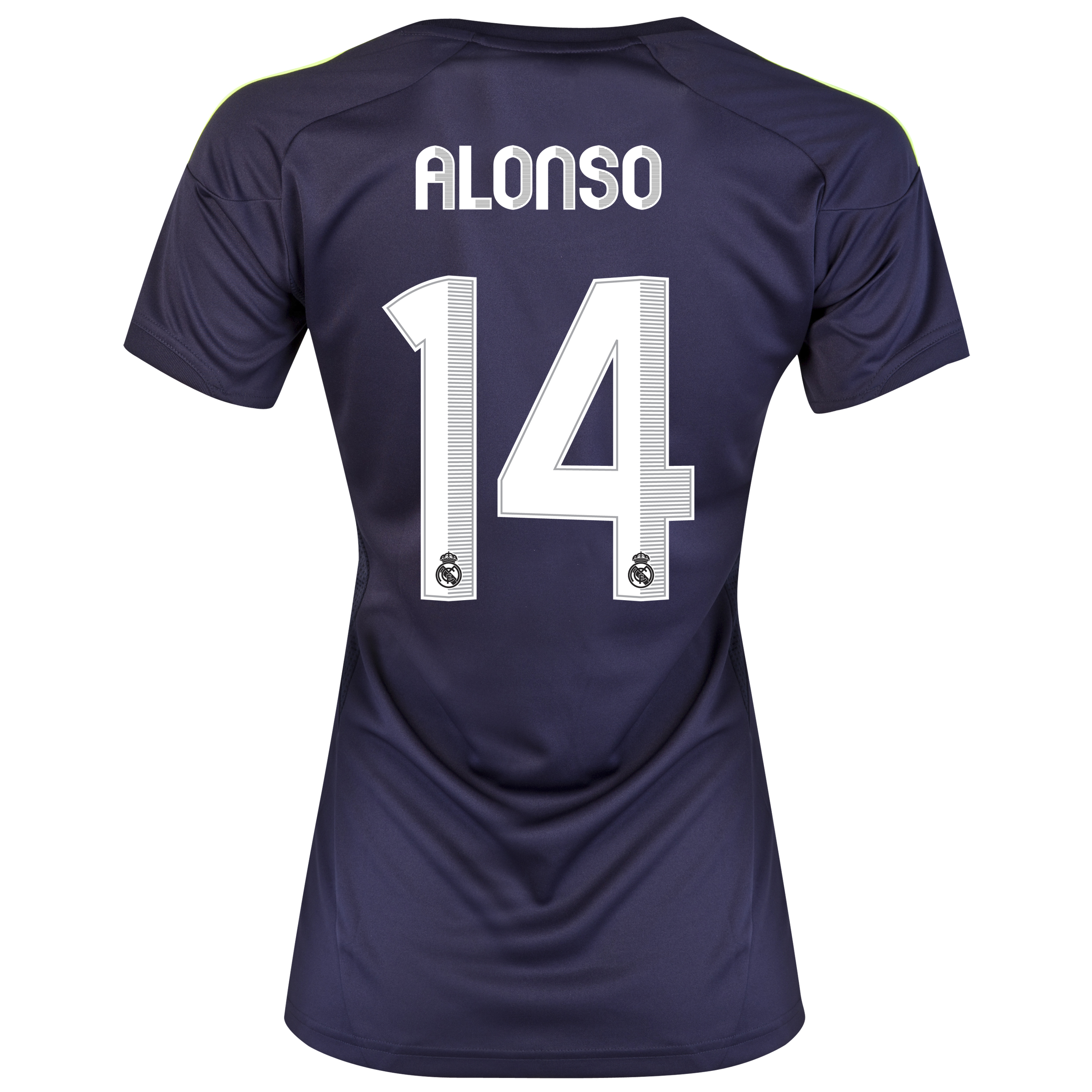 Real Madrid Away Shirt 2012/13 - Womens with Alonso 14 printing